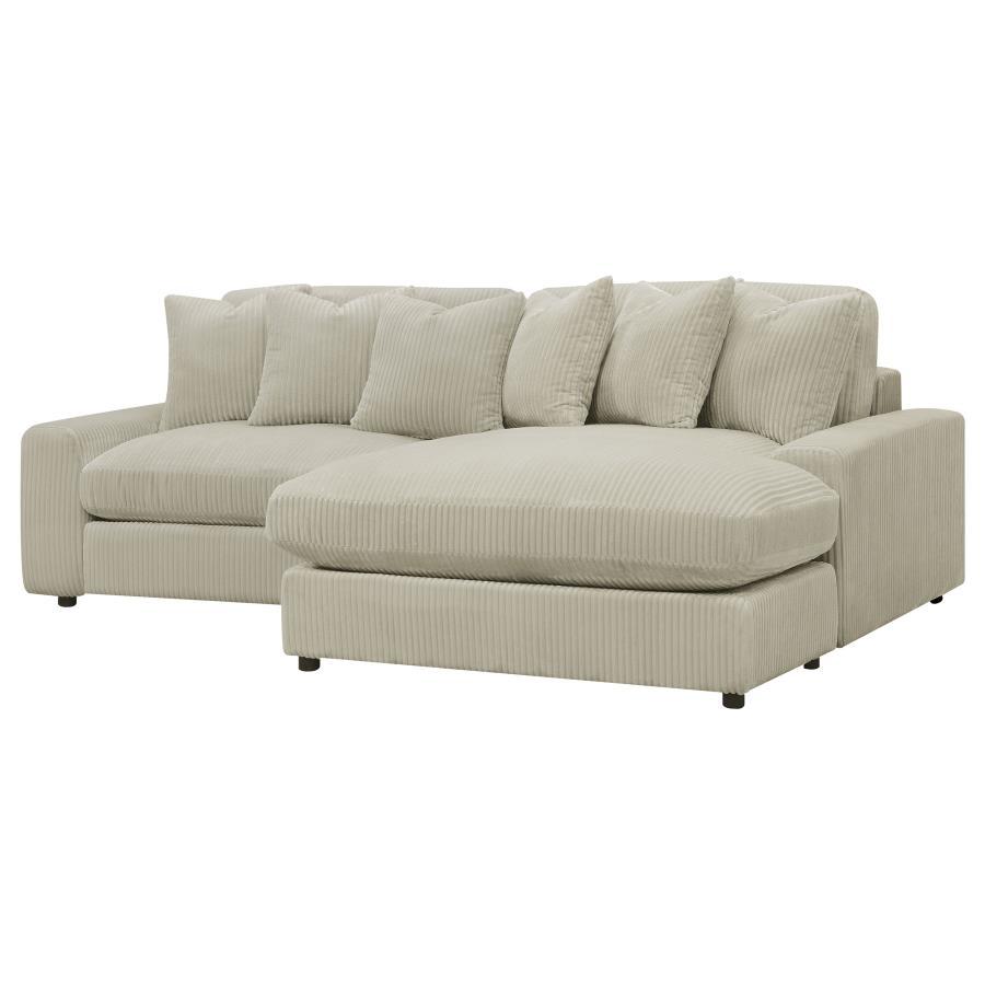 Blaine - Upholstered Reversible Chaise Sectional Sofa - Best Buy Furniture