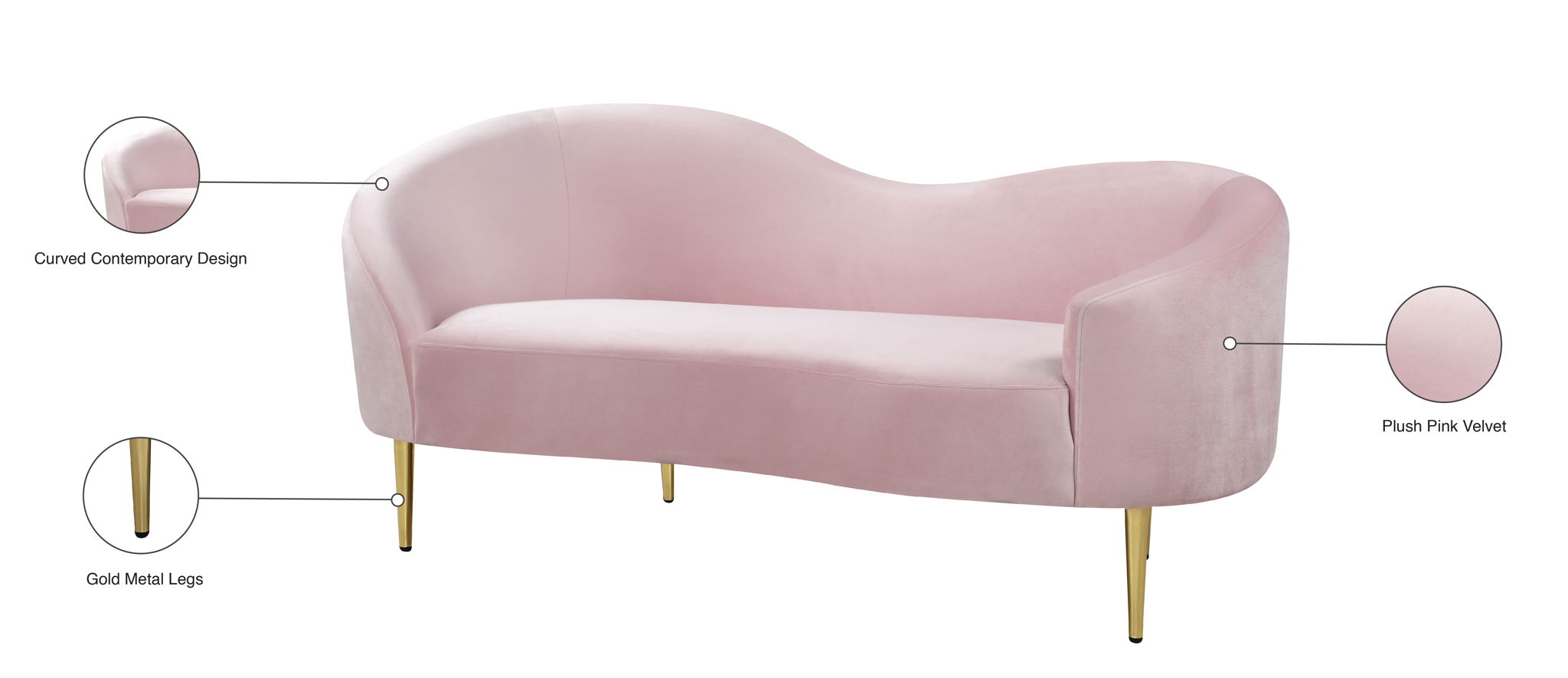 Ritz - Loveseat