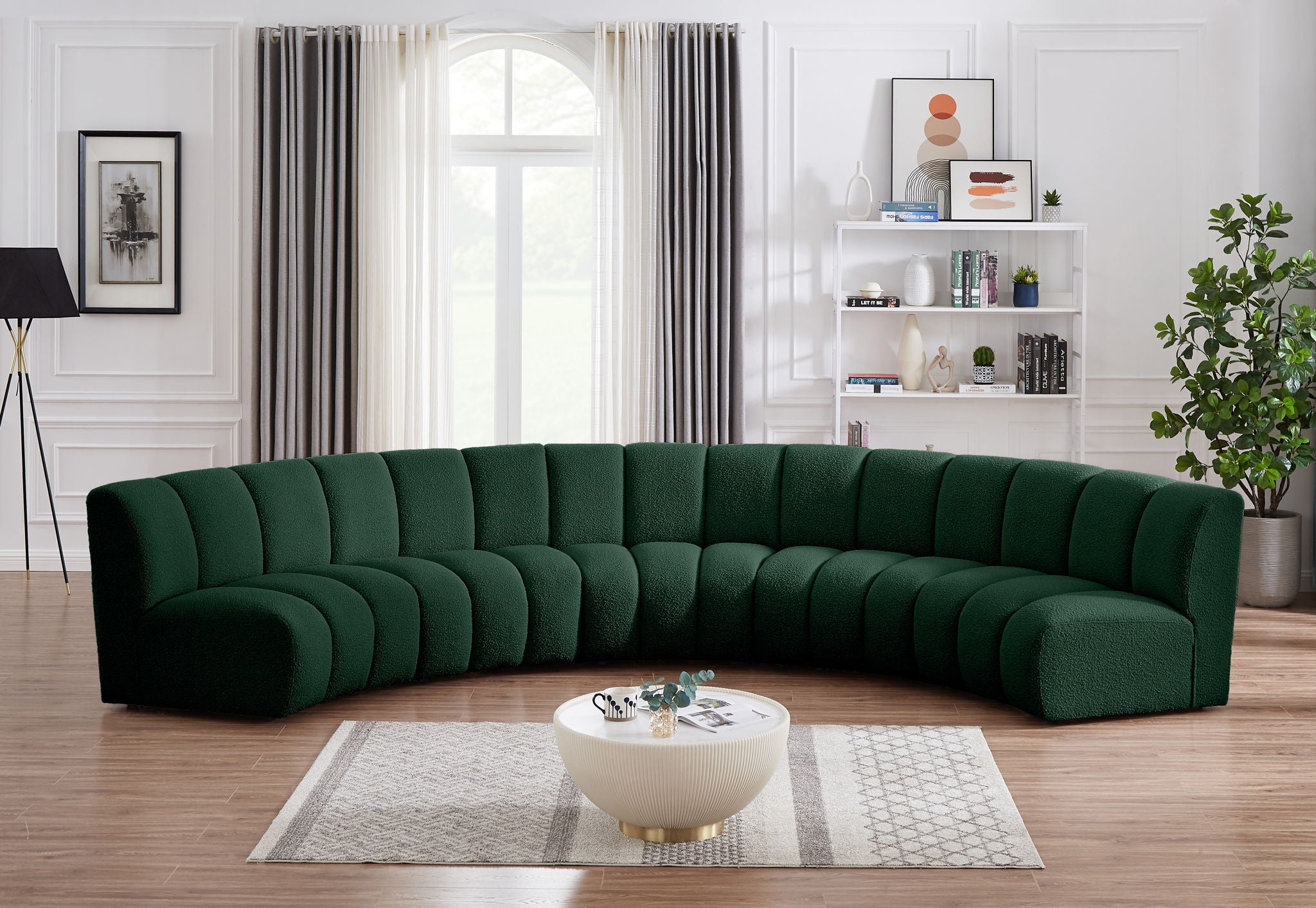 Infinity - 5 Piece Boucle Modular Sectional