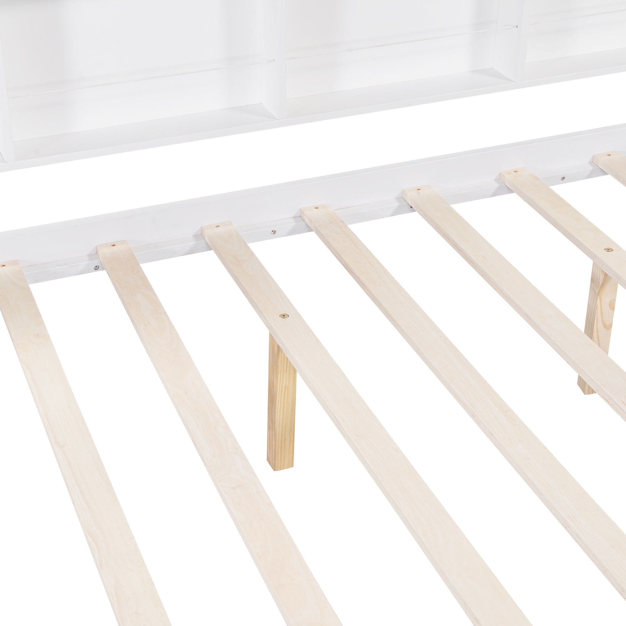 House Bed With Trundle, Kids Bed With Shelf