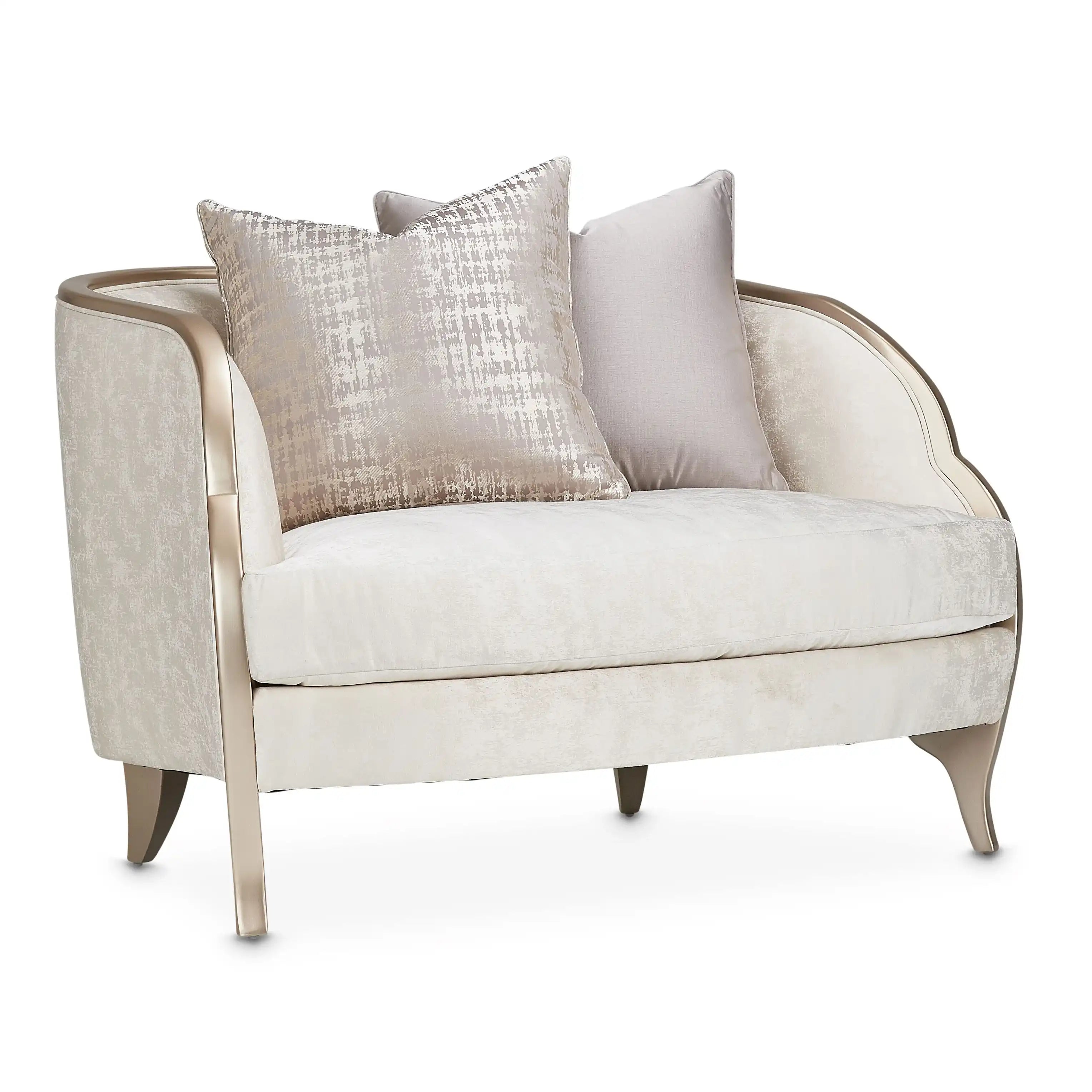 Malibu Crest - Chair And Half - Cloud White/Chardonnay