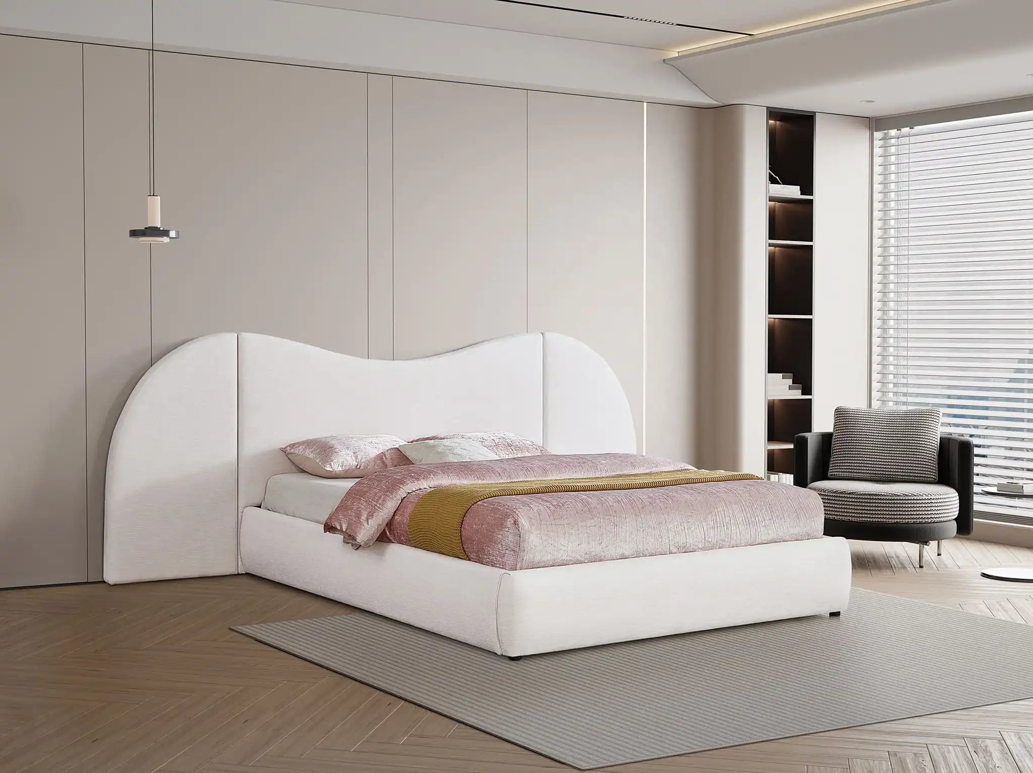 Everest - Linen Fabric Bed