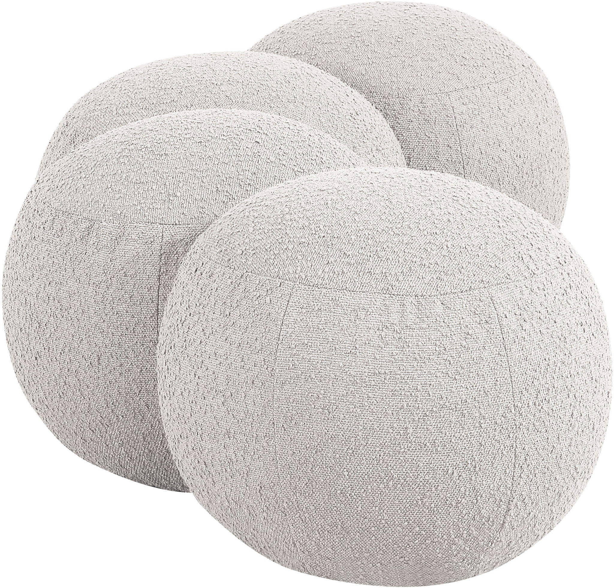 Apollo - Boucle Fabric Bench