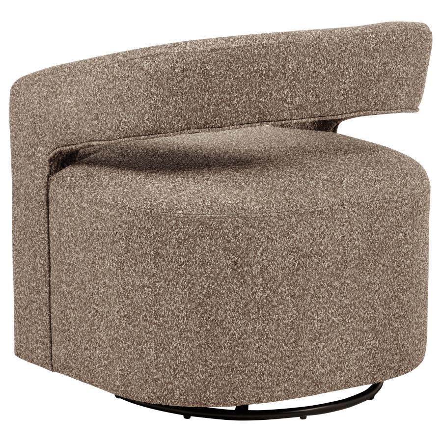 Westhill - Boucle Upholstered Swivel Accent Chair