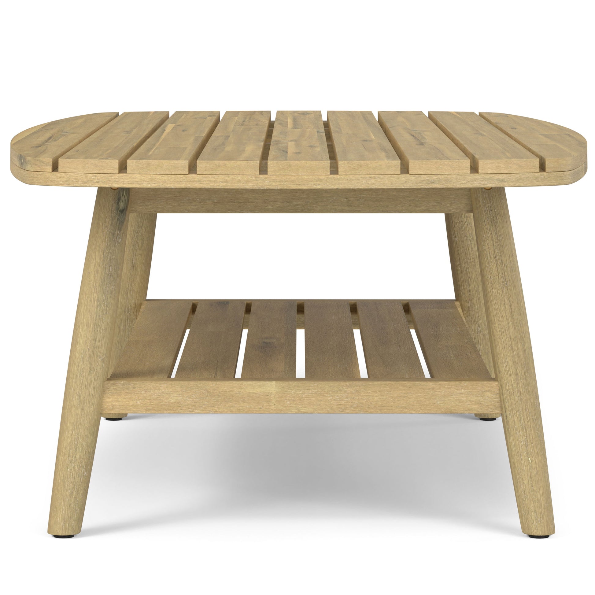 Bayshore - Outdoor Coffee Table - Light Teak - Best Buy Furniture