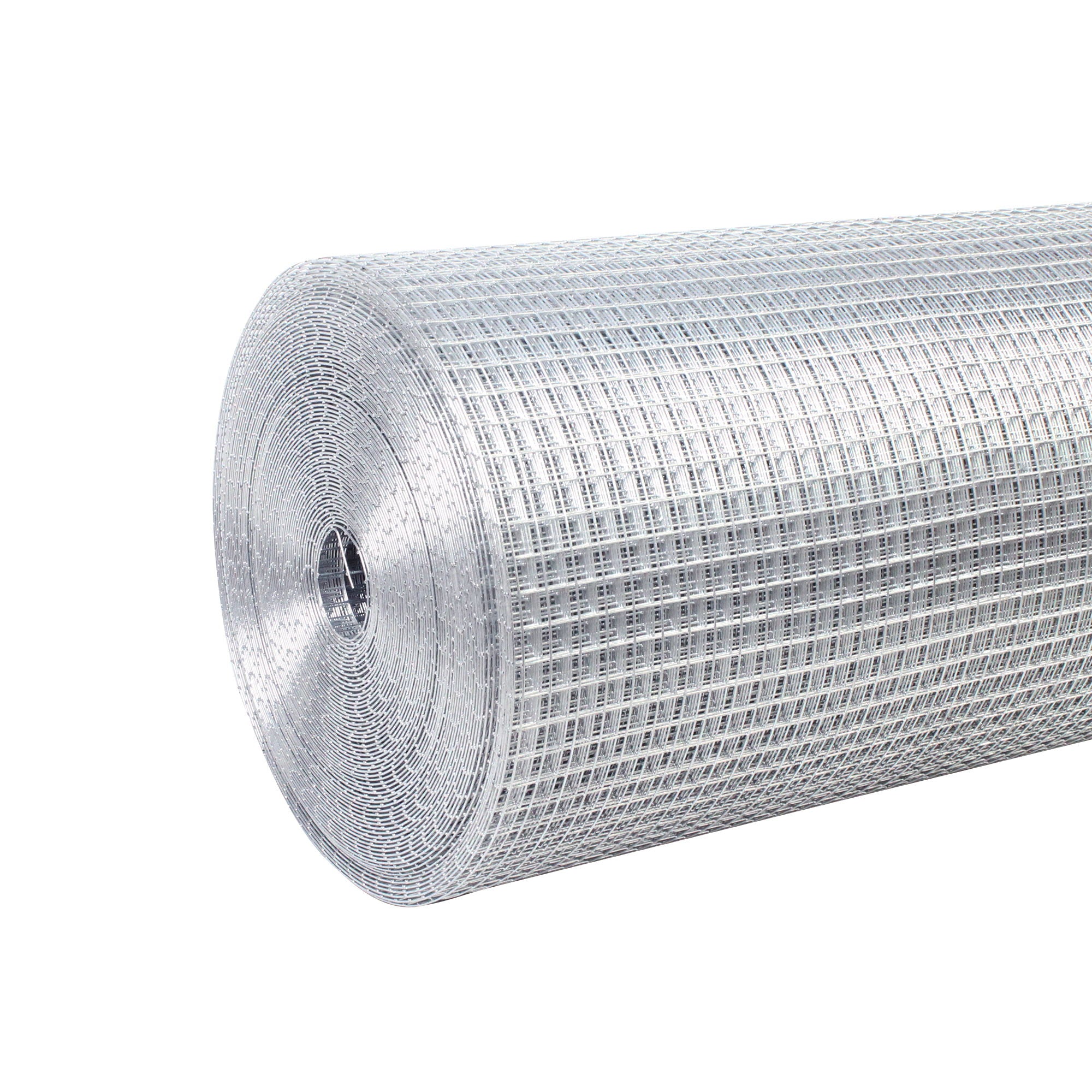 Galvanized Hardware Cloth, Chicken Wire Fence Roll For Garden And Animal Enclosures - Silver