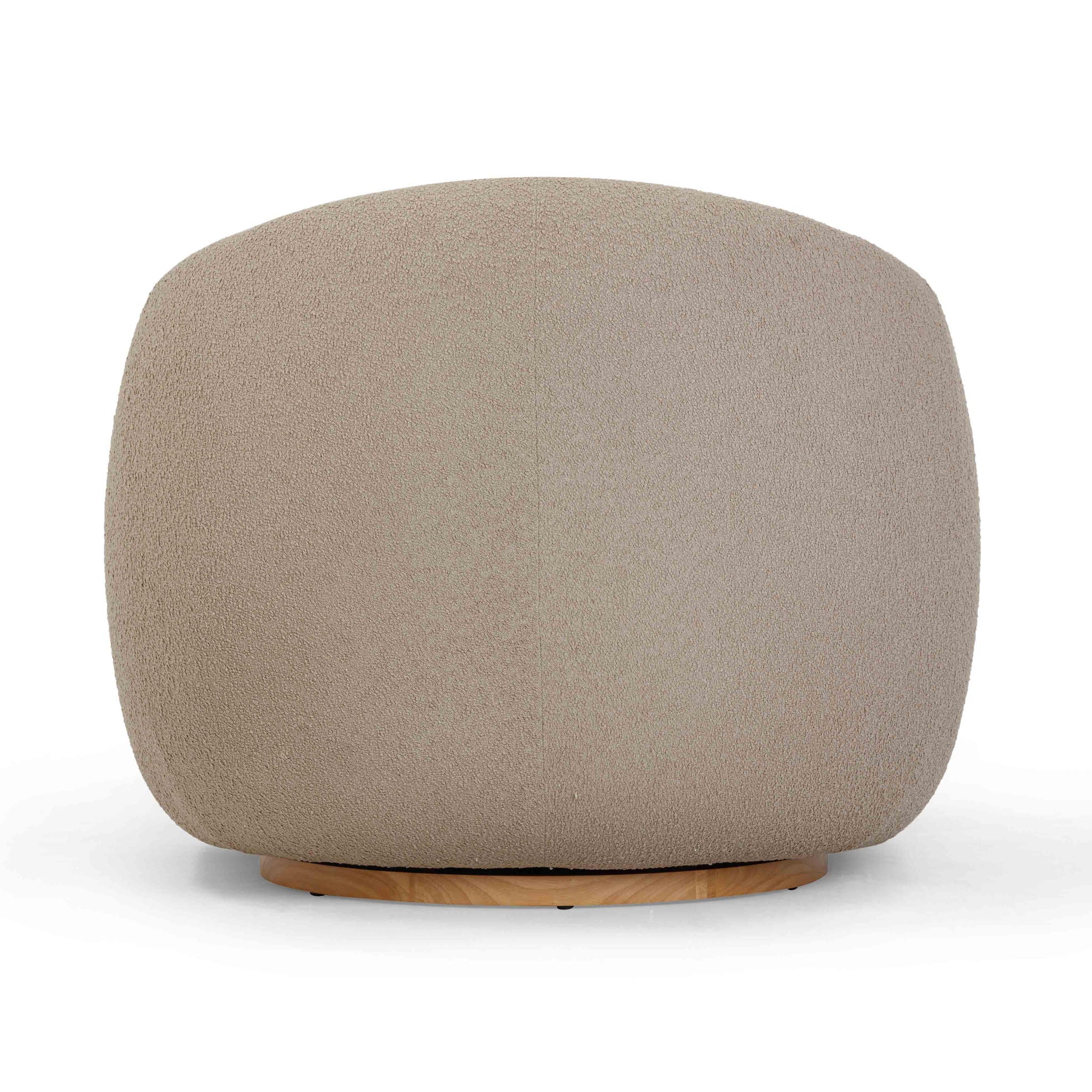 Judy - Boucle Swivel Chair