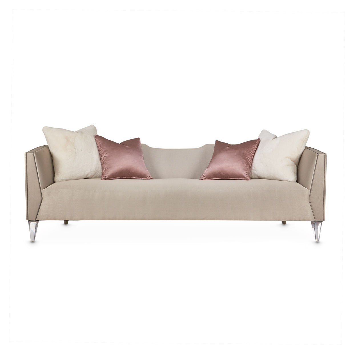 Linea - Sofa - Metallic/Silver Mist