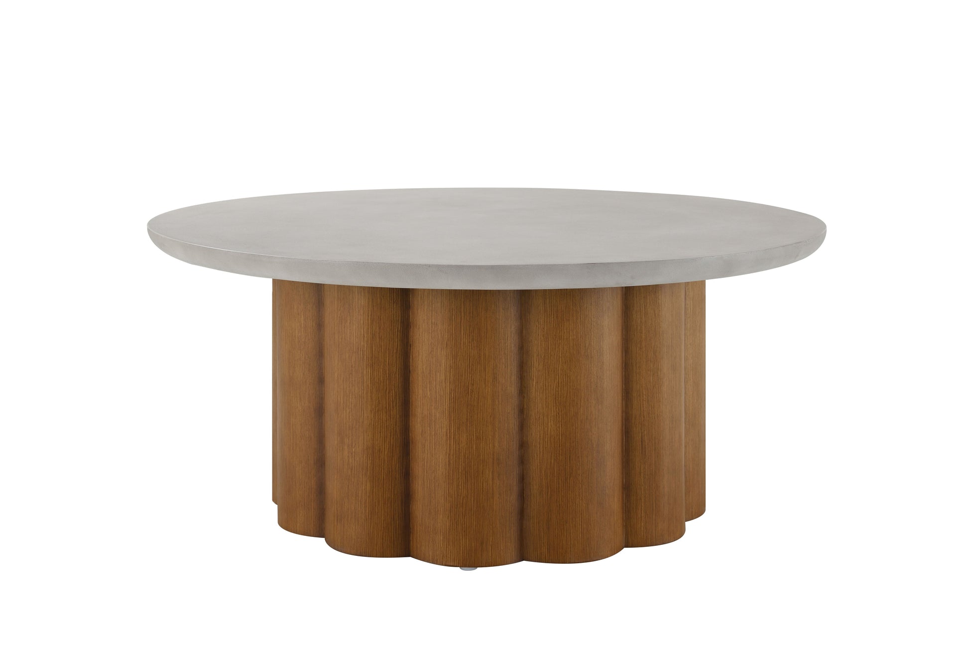 Evenlyn - Faux Concrete Top Table - Best Buy Furniture