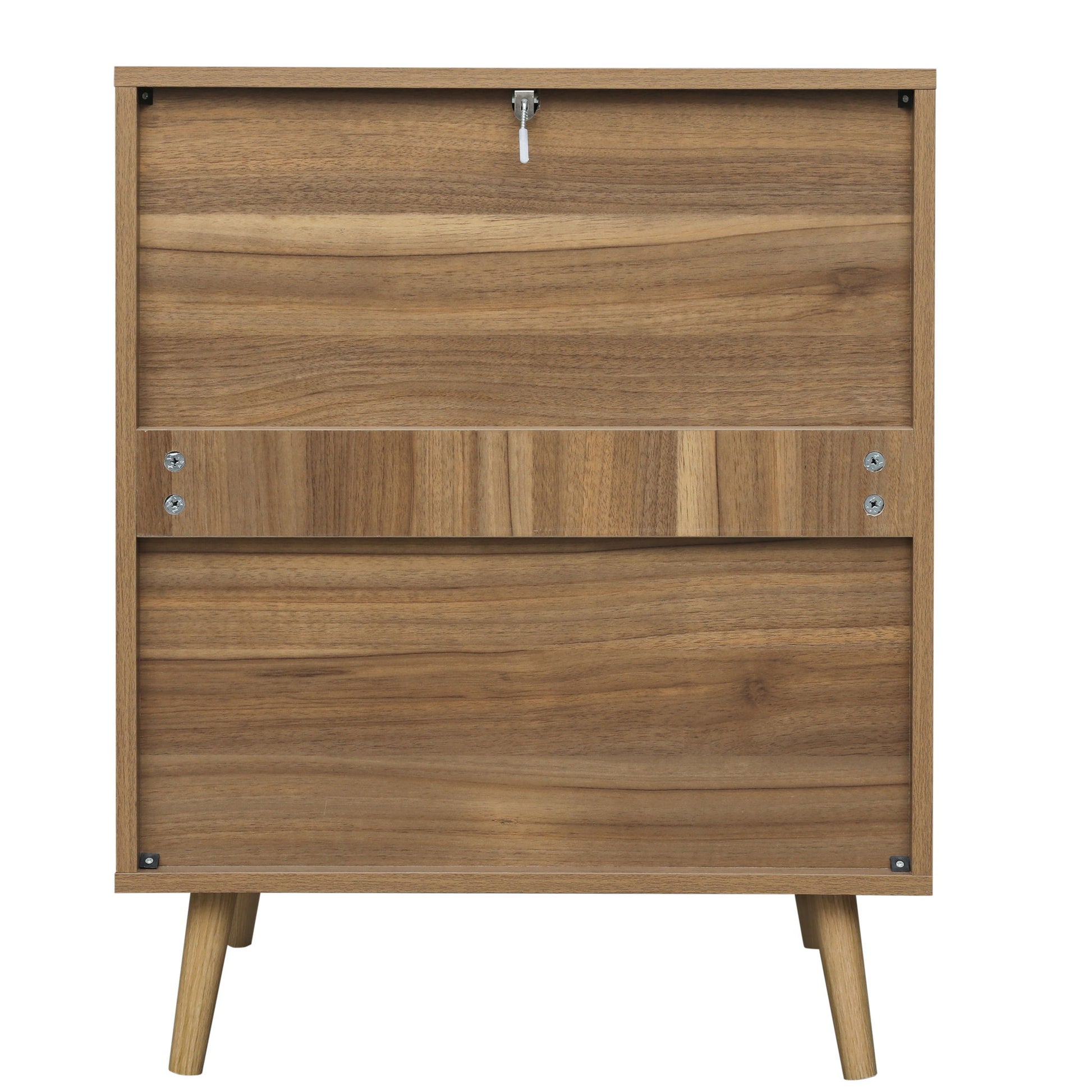3 Drawer Cabinet, Suitable For Bedroom, Living Room, Study - Walnut - Best Buy Furniture