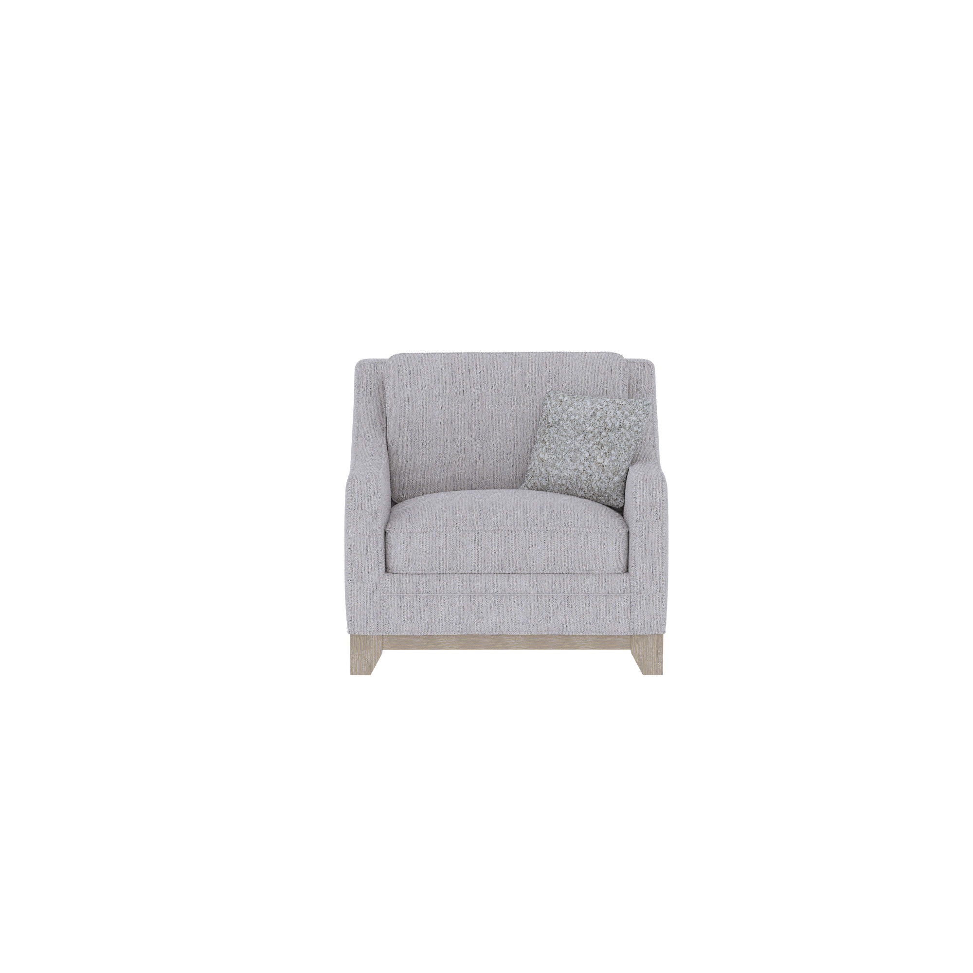 Lounge Chair With Casual Accent - Gray