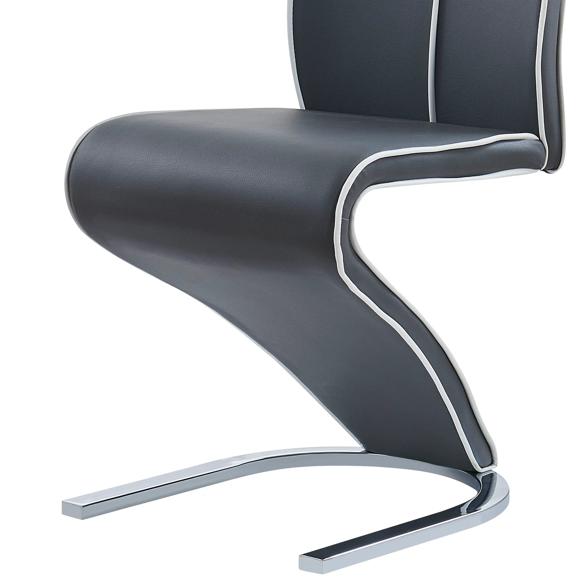 Anne - Dining Chairs (Set of 2) - Gray - Best Buy Furniture