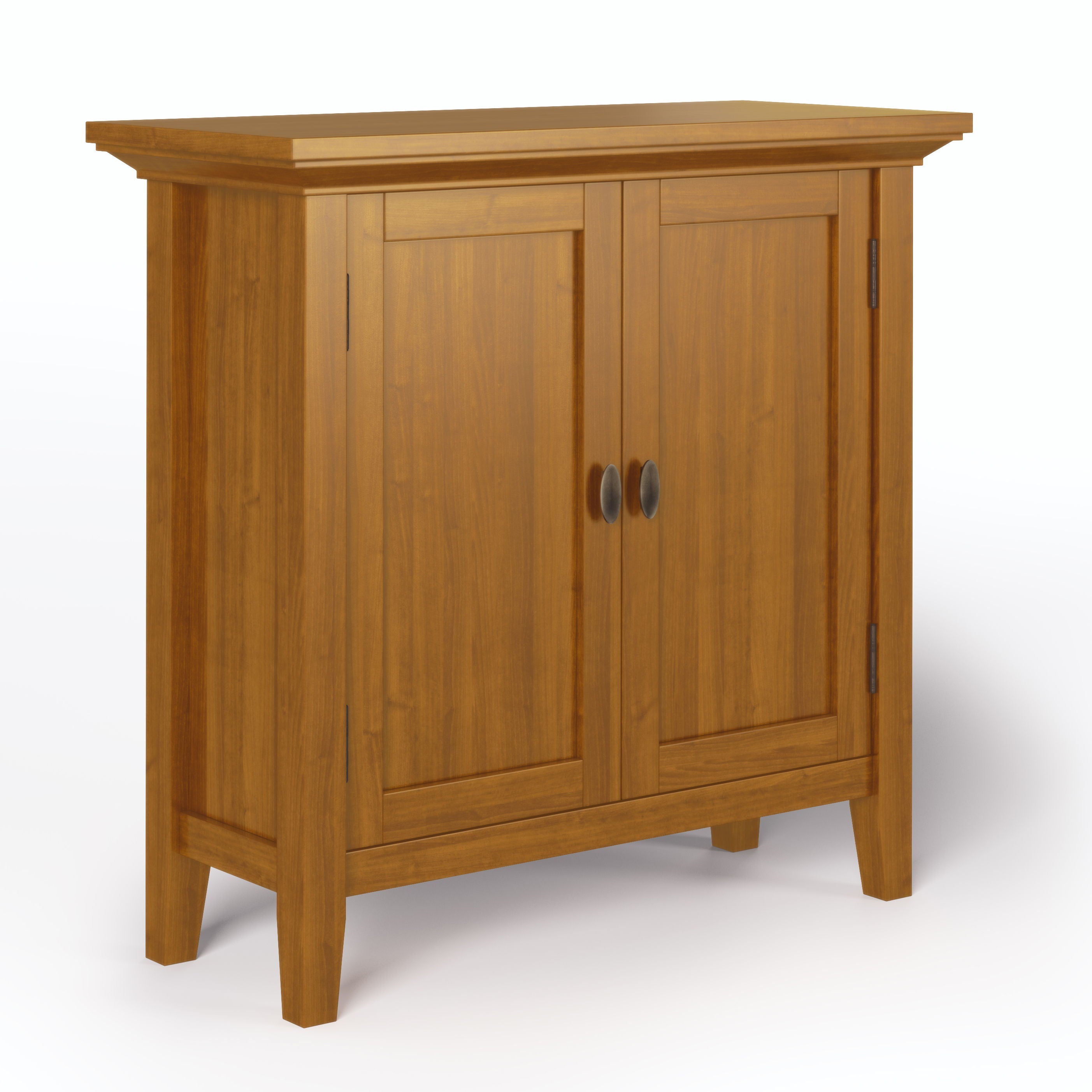 Redmond - Handcrafted Low Storage Cabinet - Best Buy Furniture