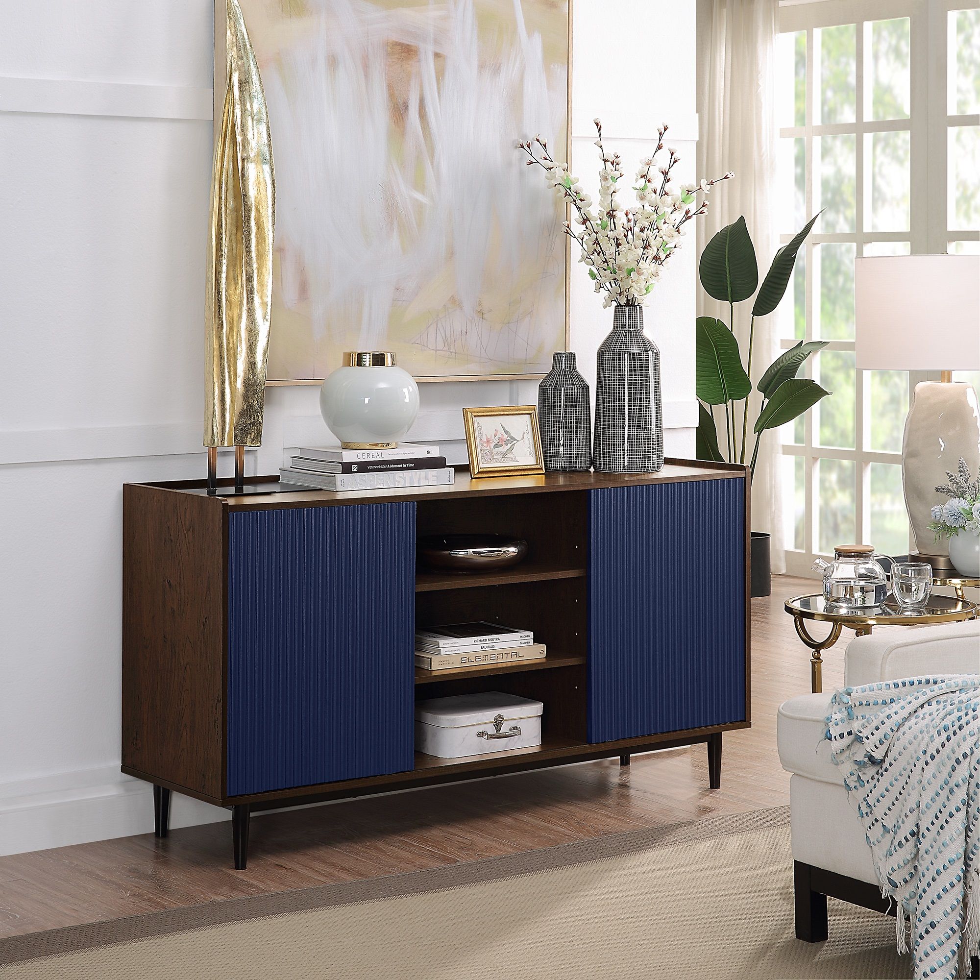 Duane - Fluted Sideboard