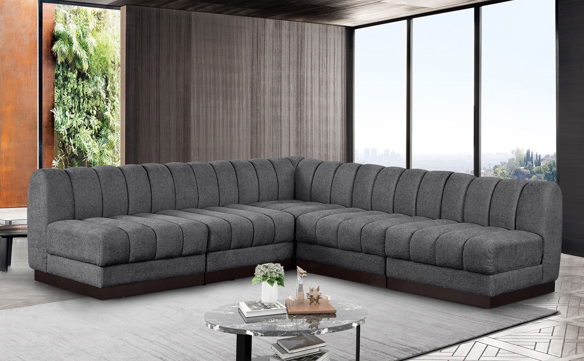 Quinn - 5 Piece Modular Sectional - Best Buy Furniture