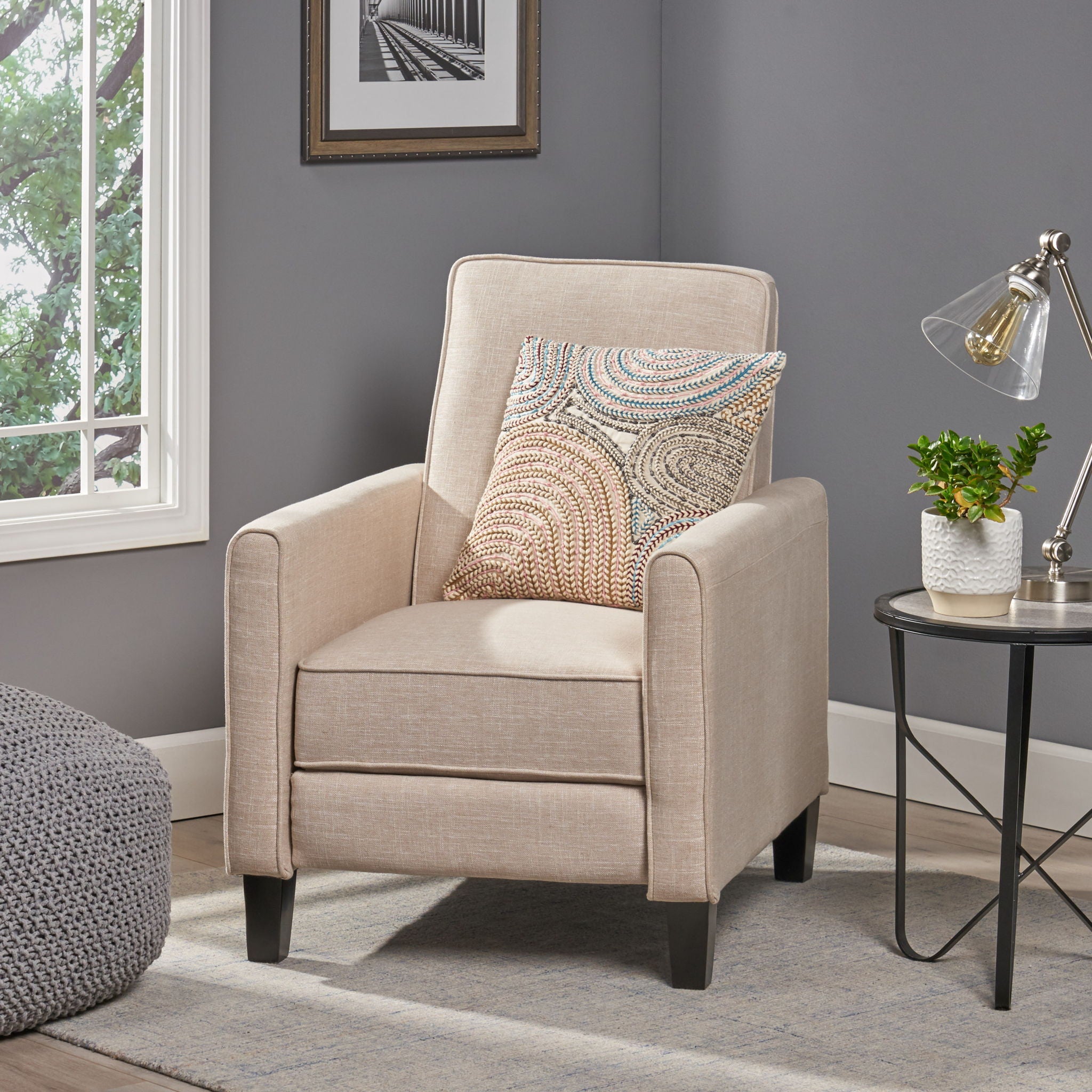Push Back Chair For Elegant Home