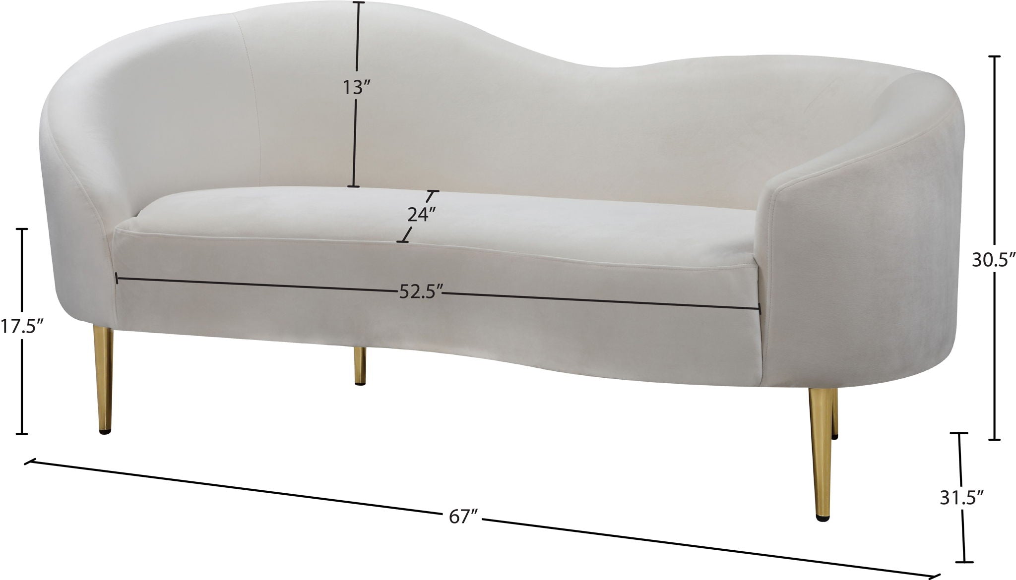 Ritz - Loveseat