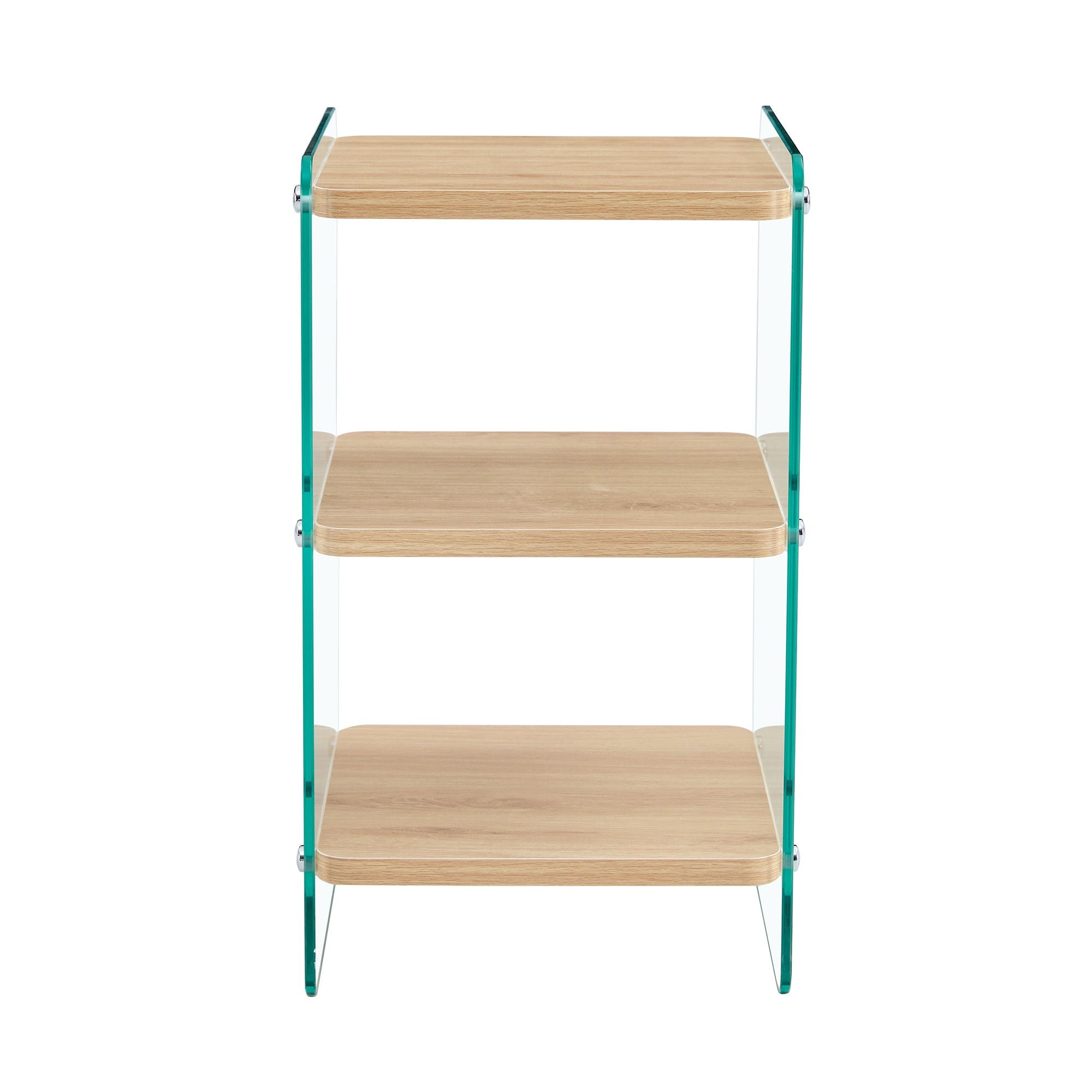 Modern 3 Layer Bedside Cabinet With Storage Function