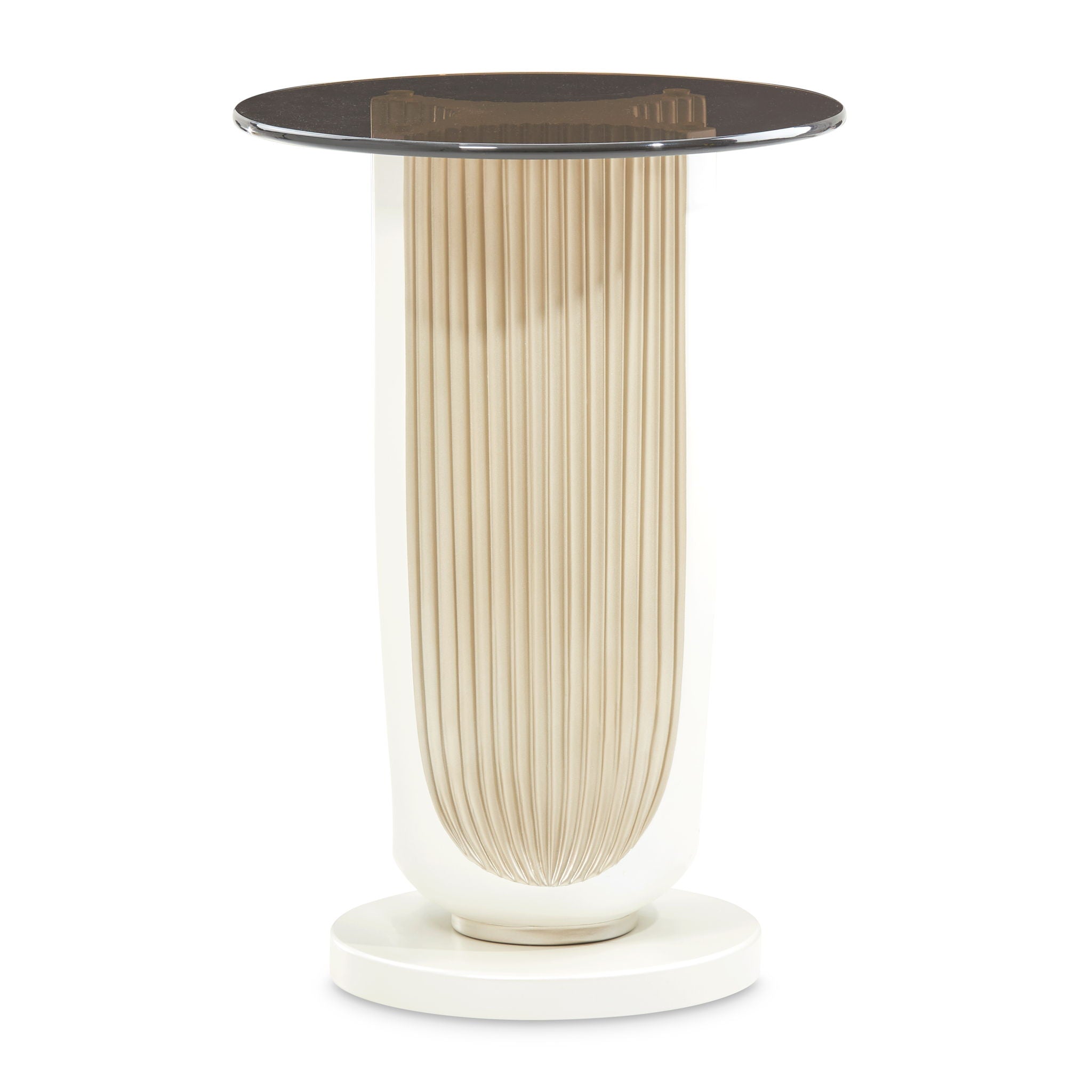 La Marisia - Accent Table - Creamy Pearl