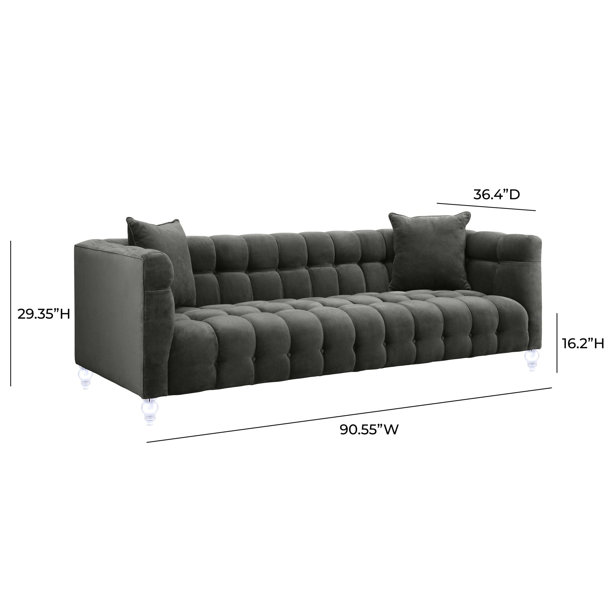 Bea - Velvet Sofa