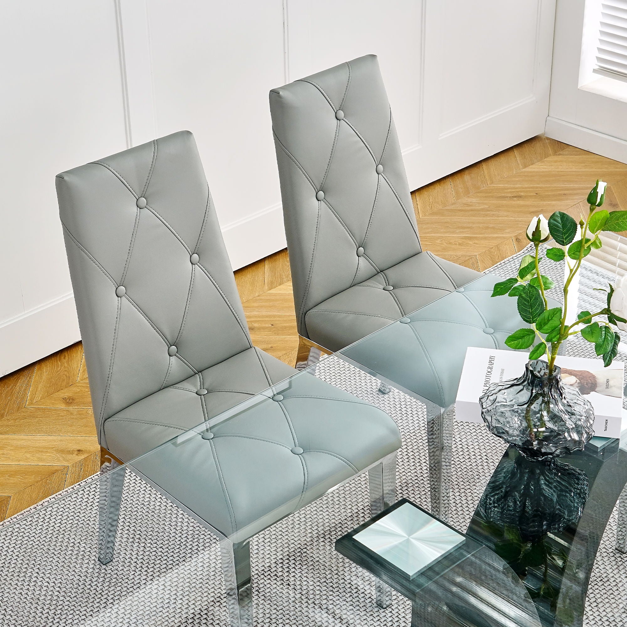 Modern Light Luxury Dining Chair (Set of 2)