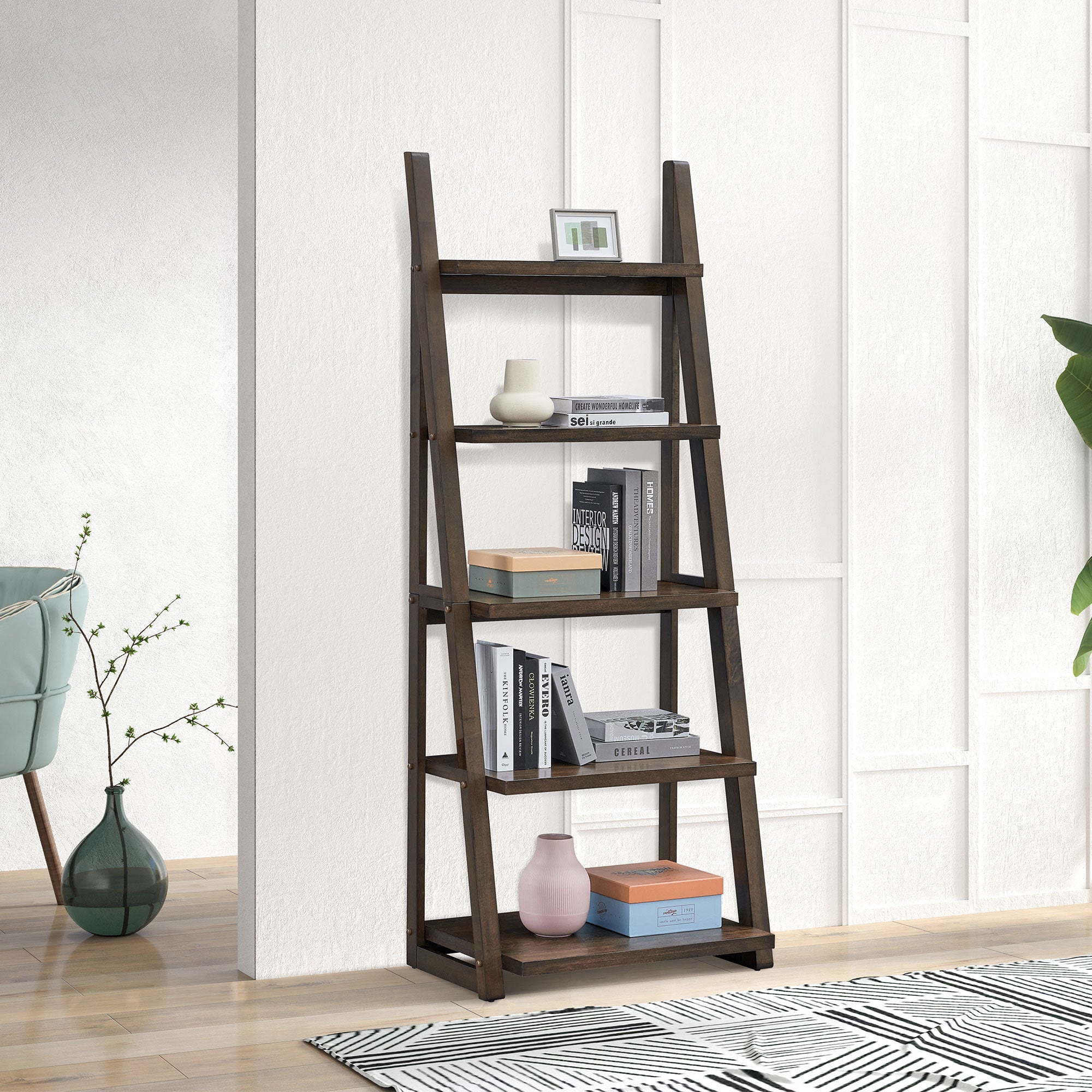 5-Tier-Shelves,Bookshelf,-Storage-Rack-Bookcases-&-Standing-Shelves