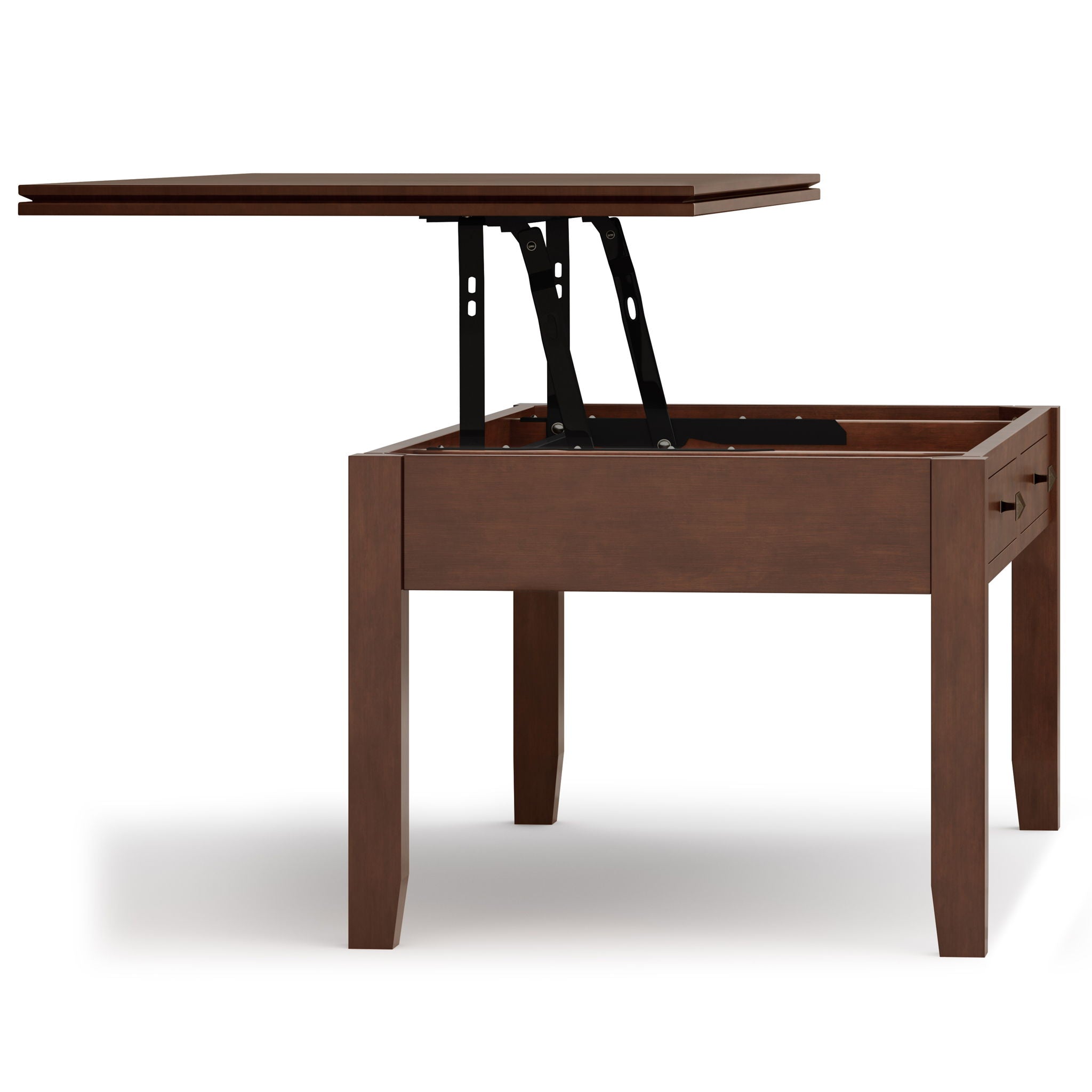 Artisan - Lift Top Coffee Table - Russet Brown
