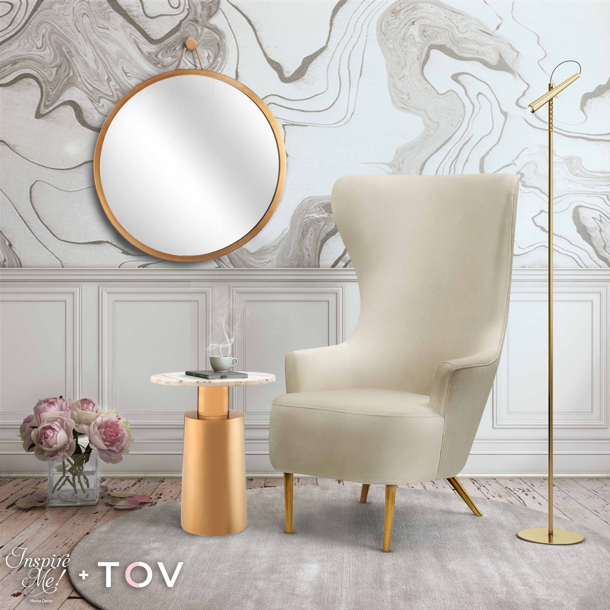 Julia - Wingback Chair