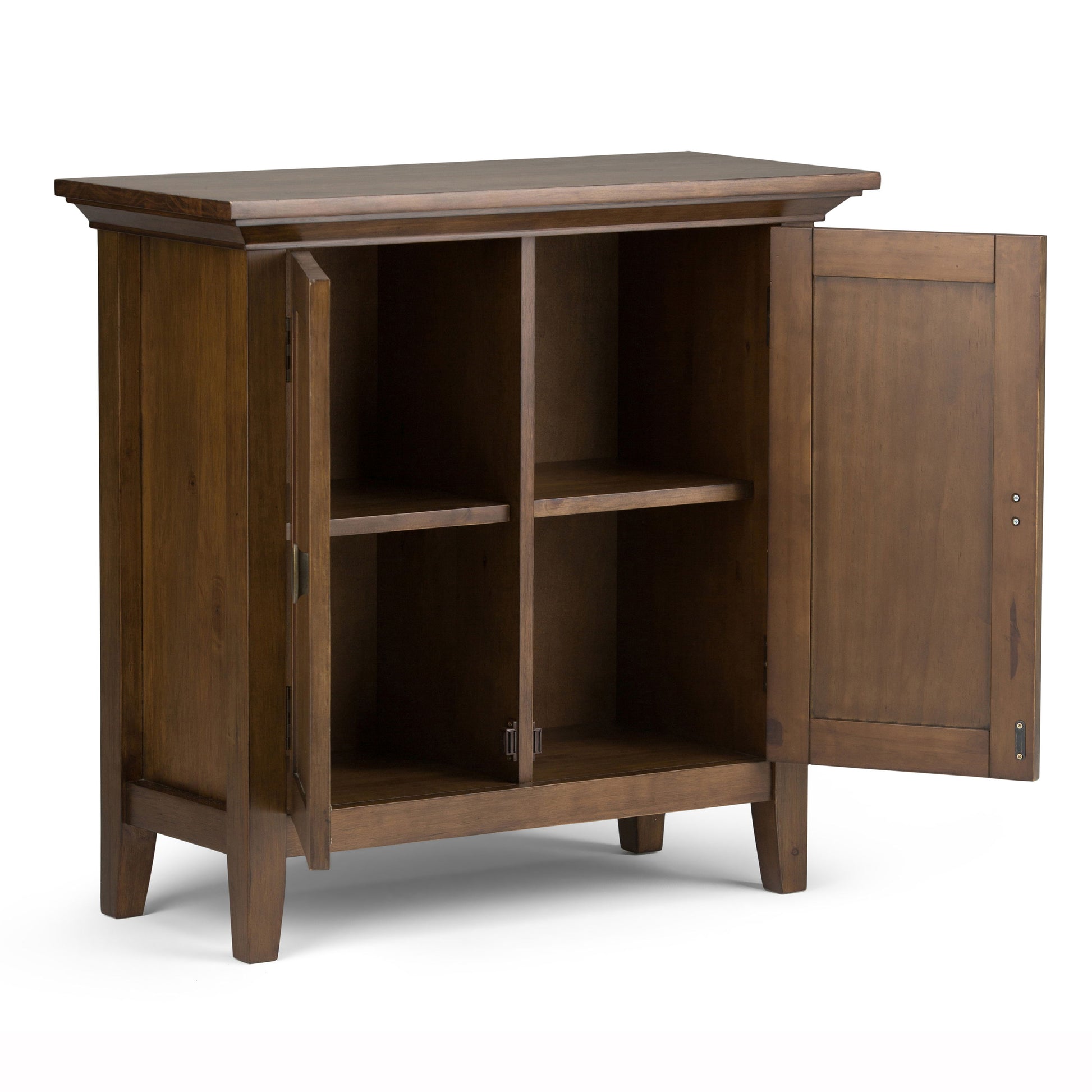 Redmond - Handcrafted Low Storage Cabinet - Best Buy Furniture