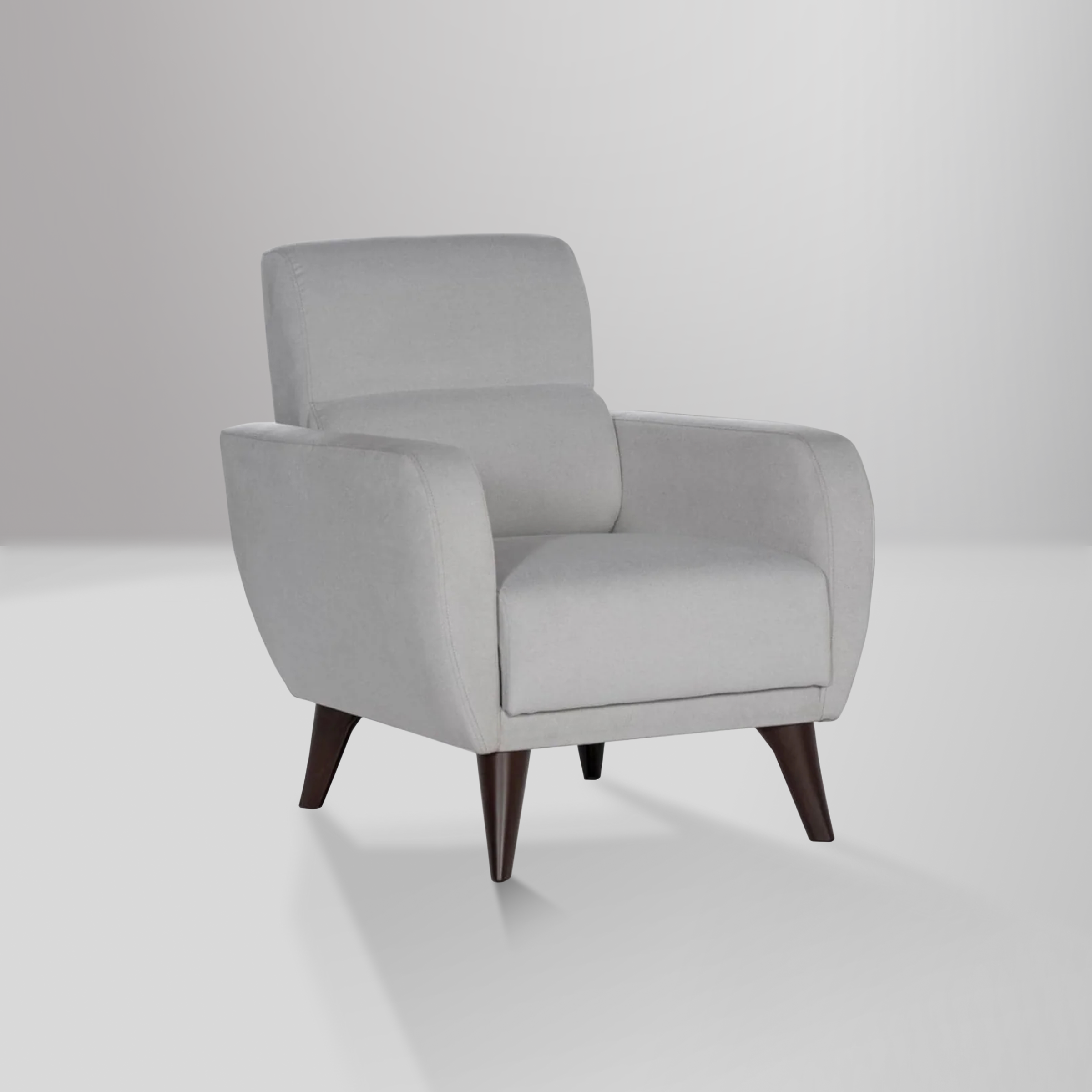 Chair In A Box with storage, reinforced frame, and washable cover in modern one-tone design