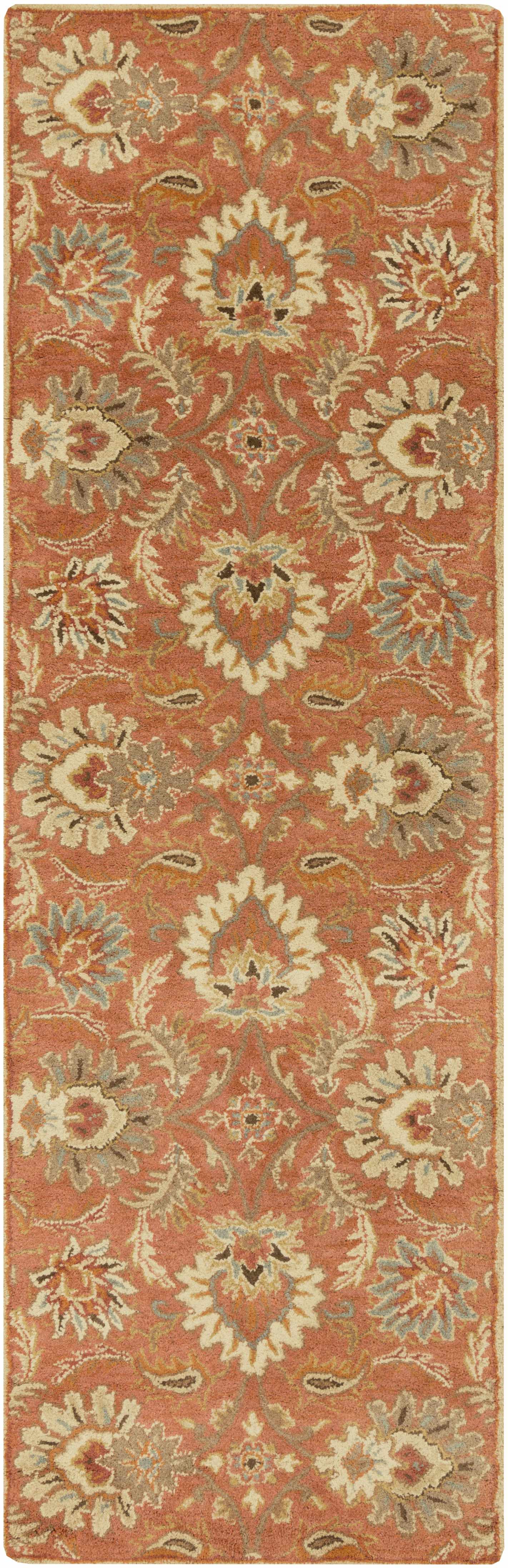 Chesterton Hand Tufted Orange 1112 Area Rug