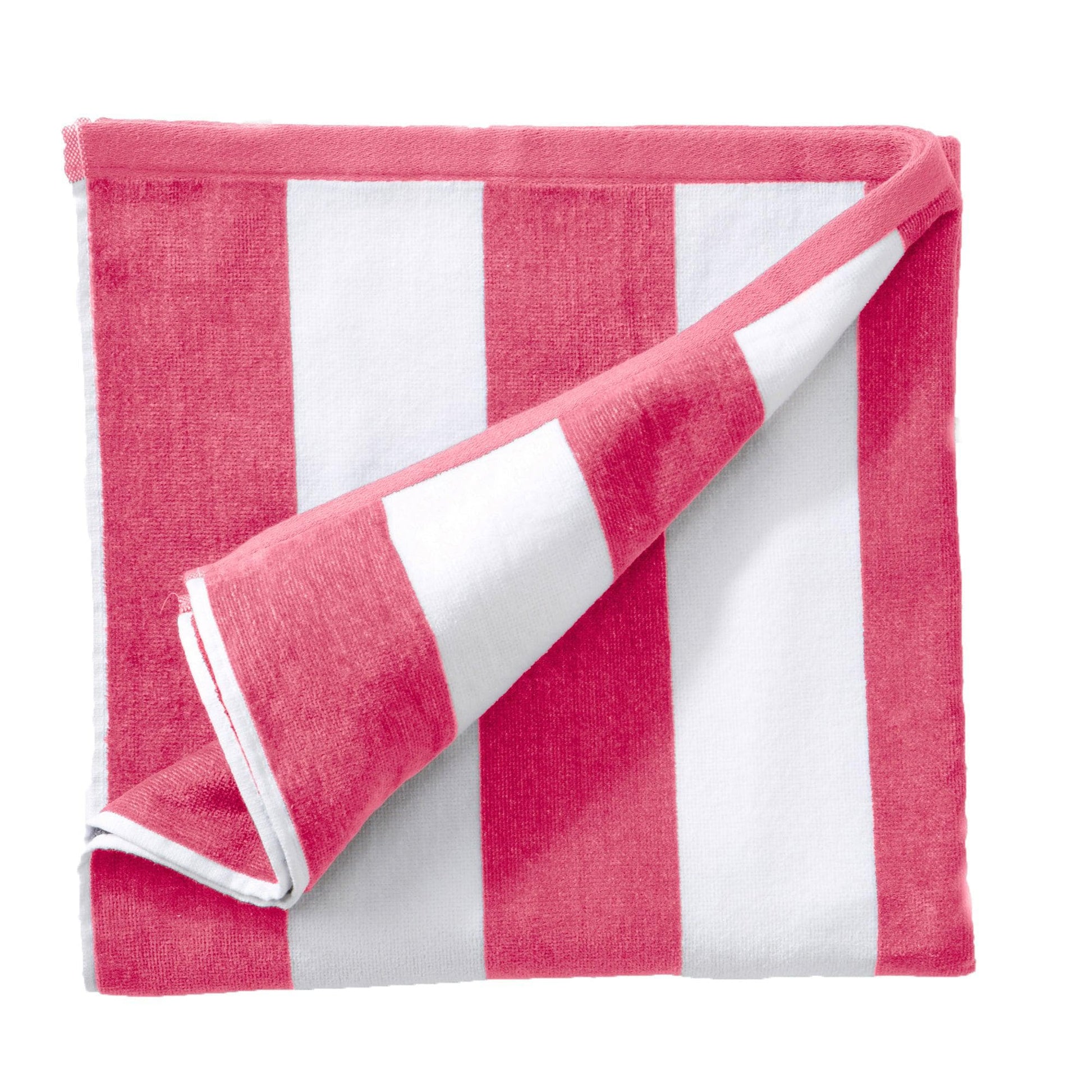 Cotton Velour Cabana Stripe Beach Towel - Novia Collection - Best Buy Furniture