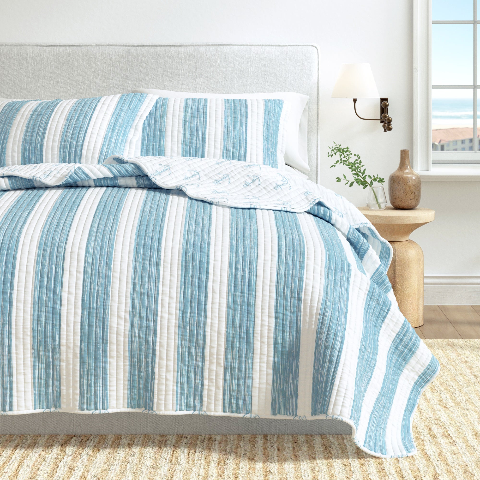 3-Piece Coastal Quilt - Casco Bay Collection - Best Buy Furniture