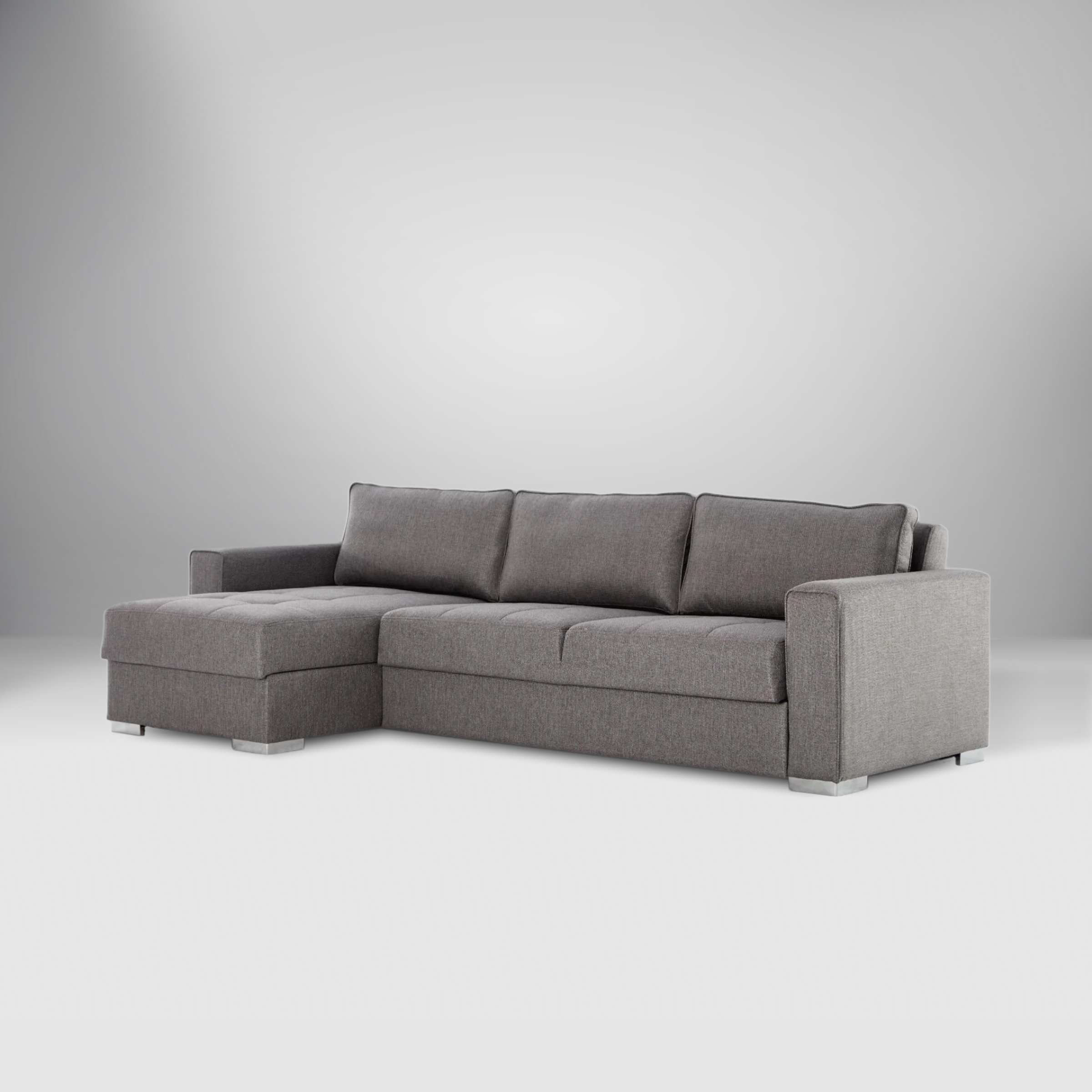 Cooper sectional sleeper with a modern L-shaped design