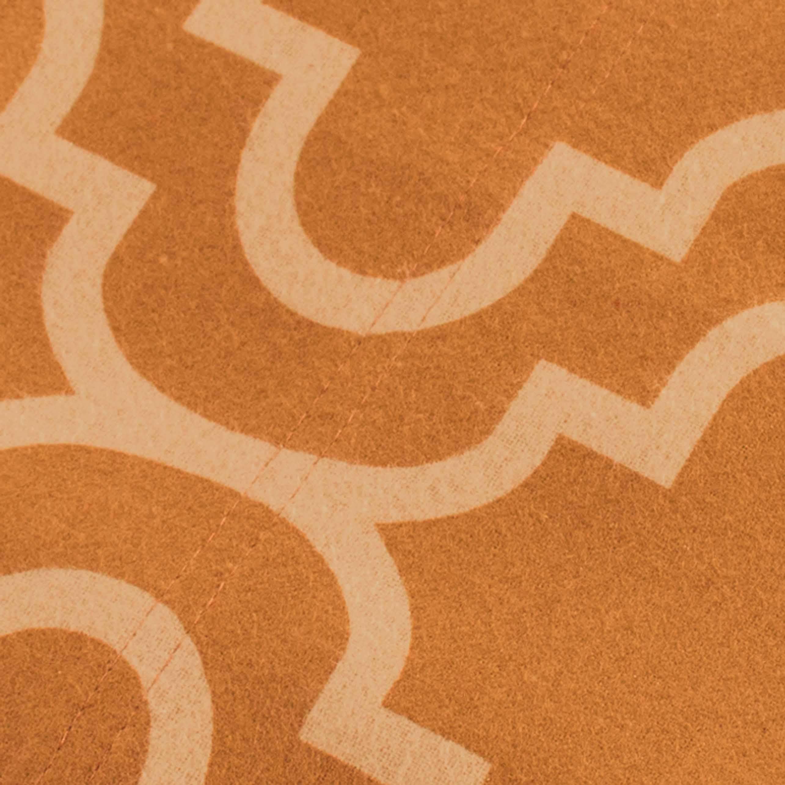 Cotton Flannel Trellis Duvet Cover Set with Button Closure - Duvet Cover Set by Superior Brand