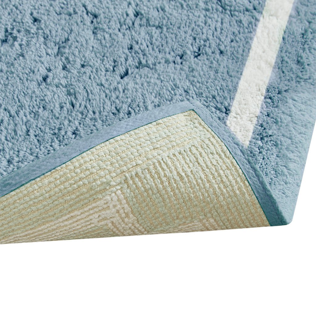 Cotton tufted luxury bath rug - Tuesday Morning - Bathroom Rugs