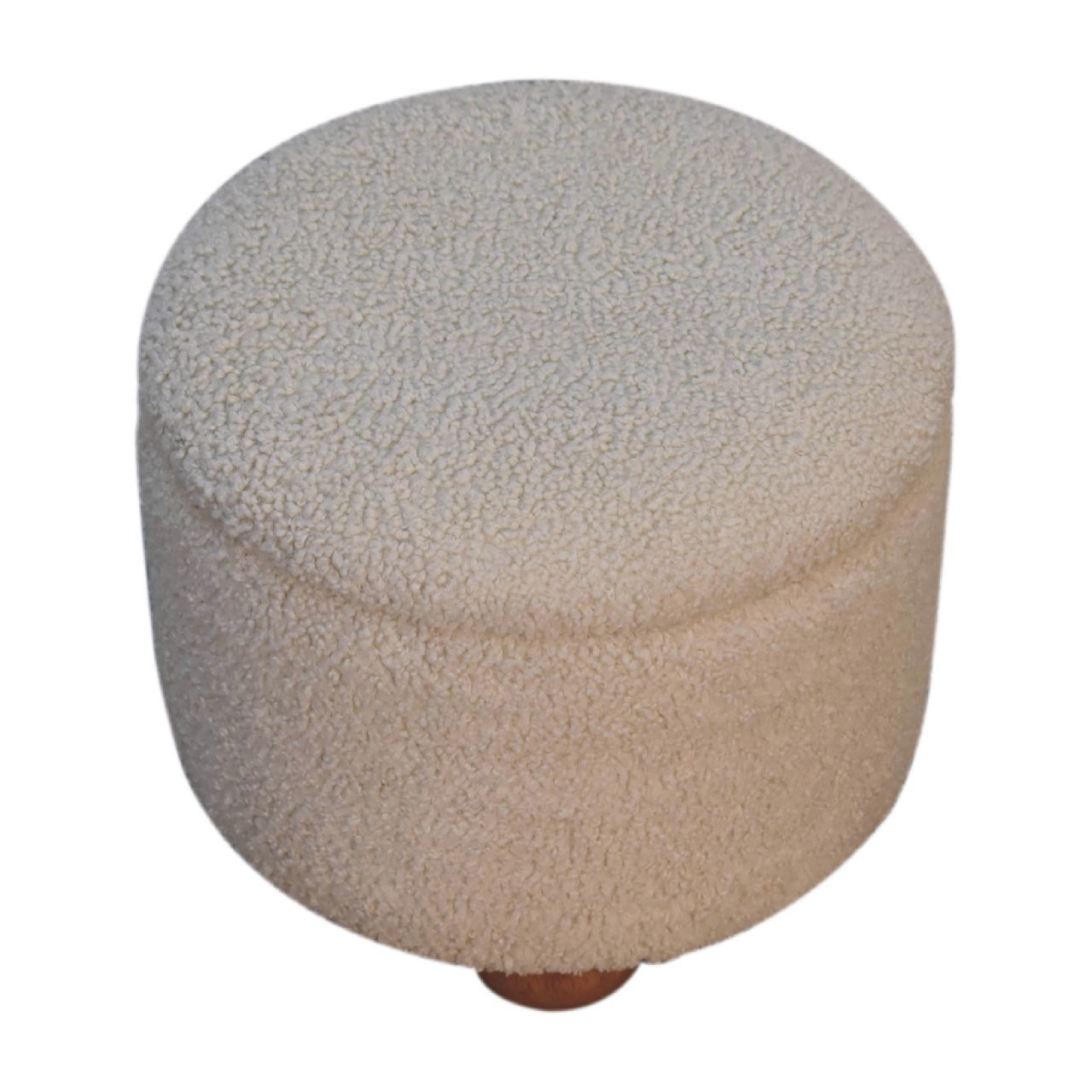 Storage Footstool - Cream - Best Buy Furniture