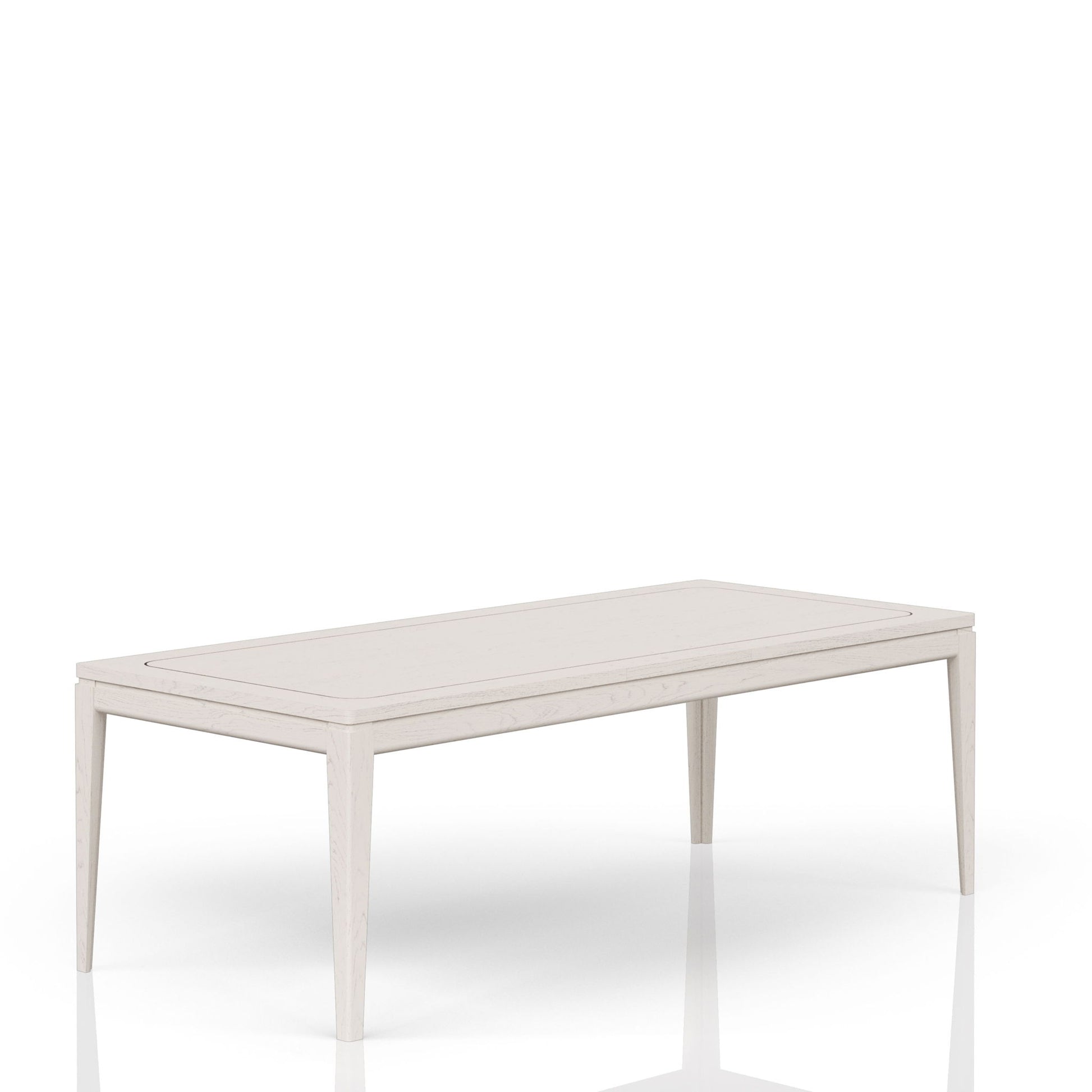 Expandable Dining Table - Vanilla White - Best Buy Furniture