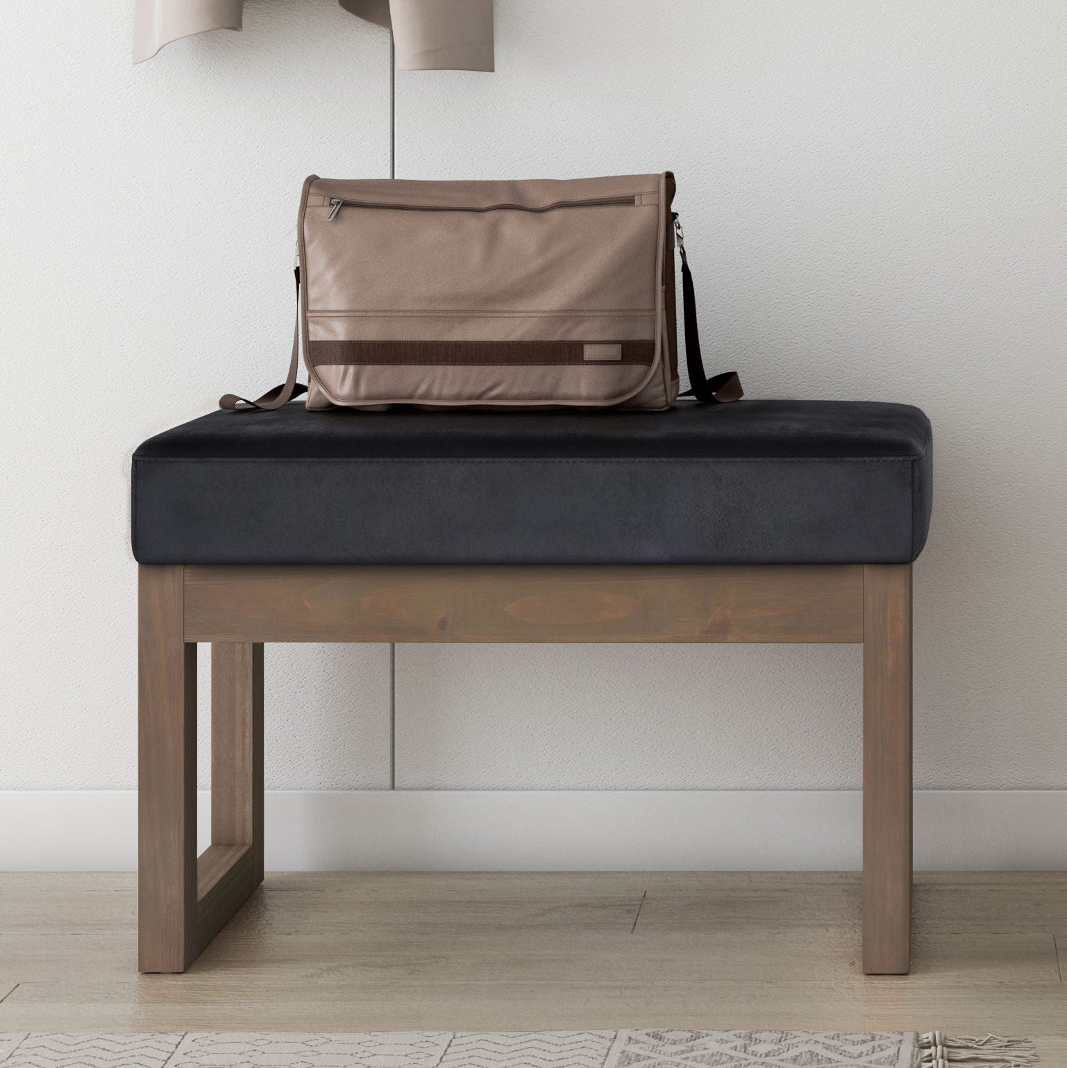 Milltown - Upholstered Ottoman Bench - Best Buy Furniture