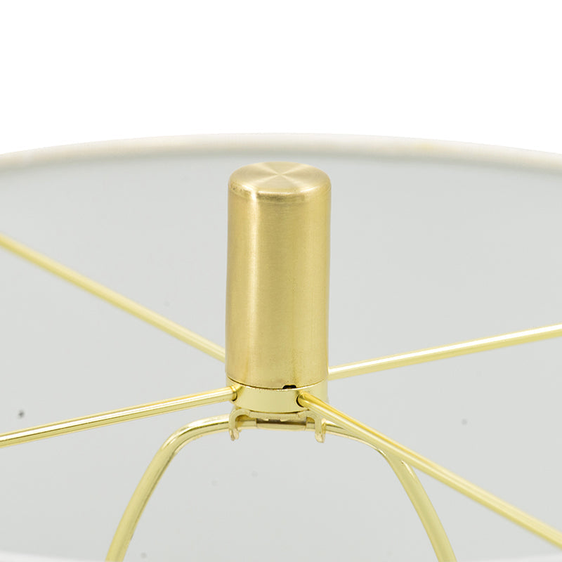 13x13x26 Marble Table Lamp