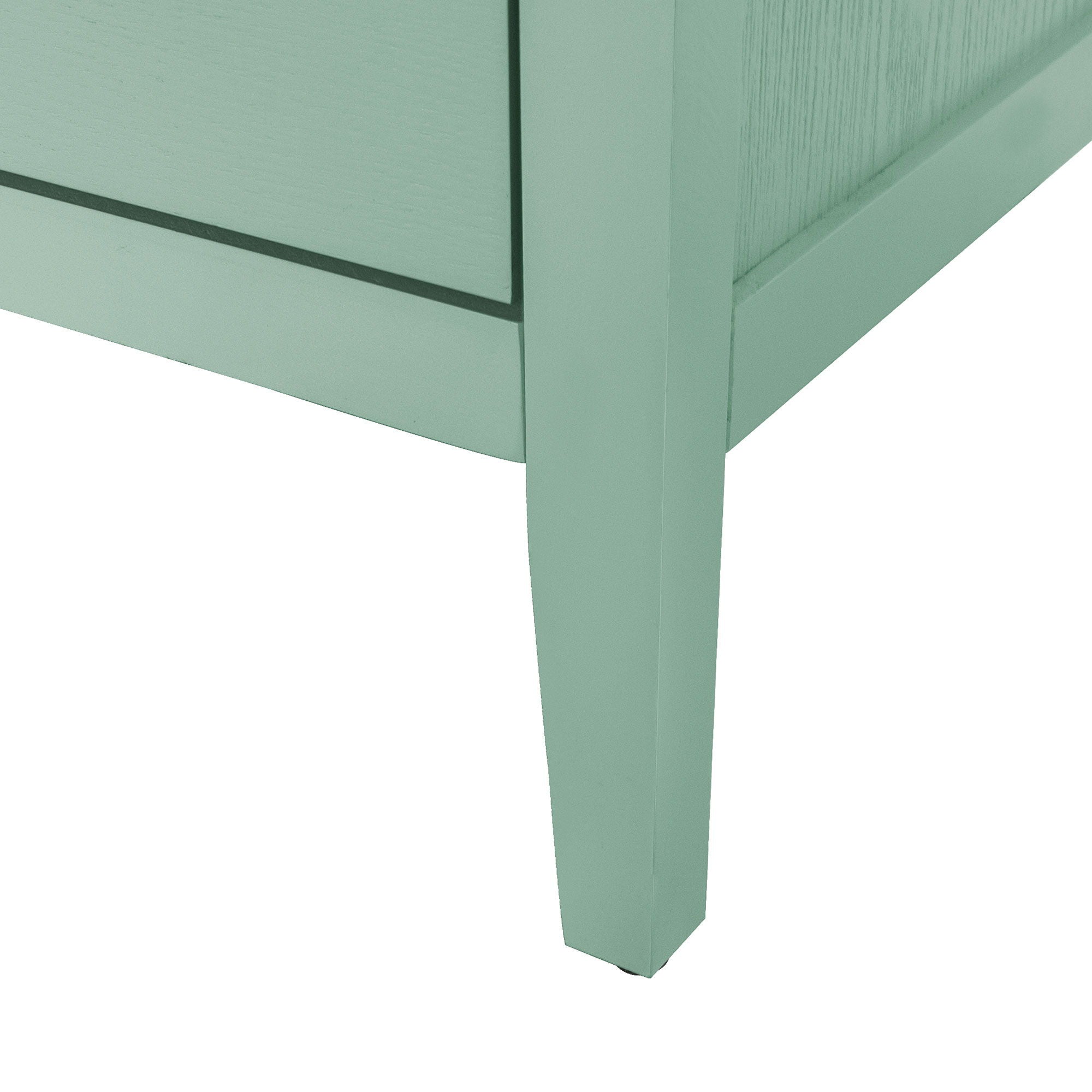 3 Drawer Storage Cabinet With Hollow Carved Design And Metal Handles, Chest For Entryway, Living Room Or Bedroom - Light Green - Best Buy Furniture