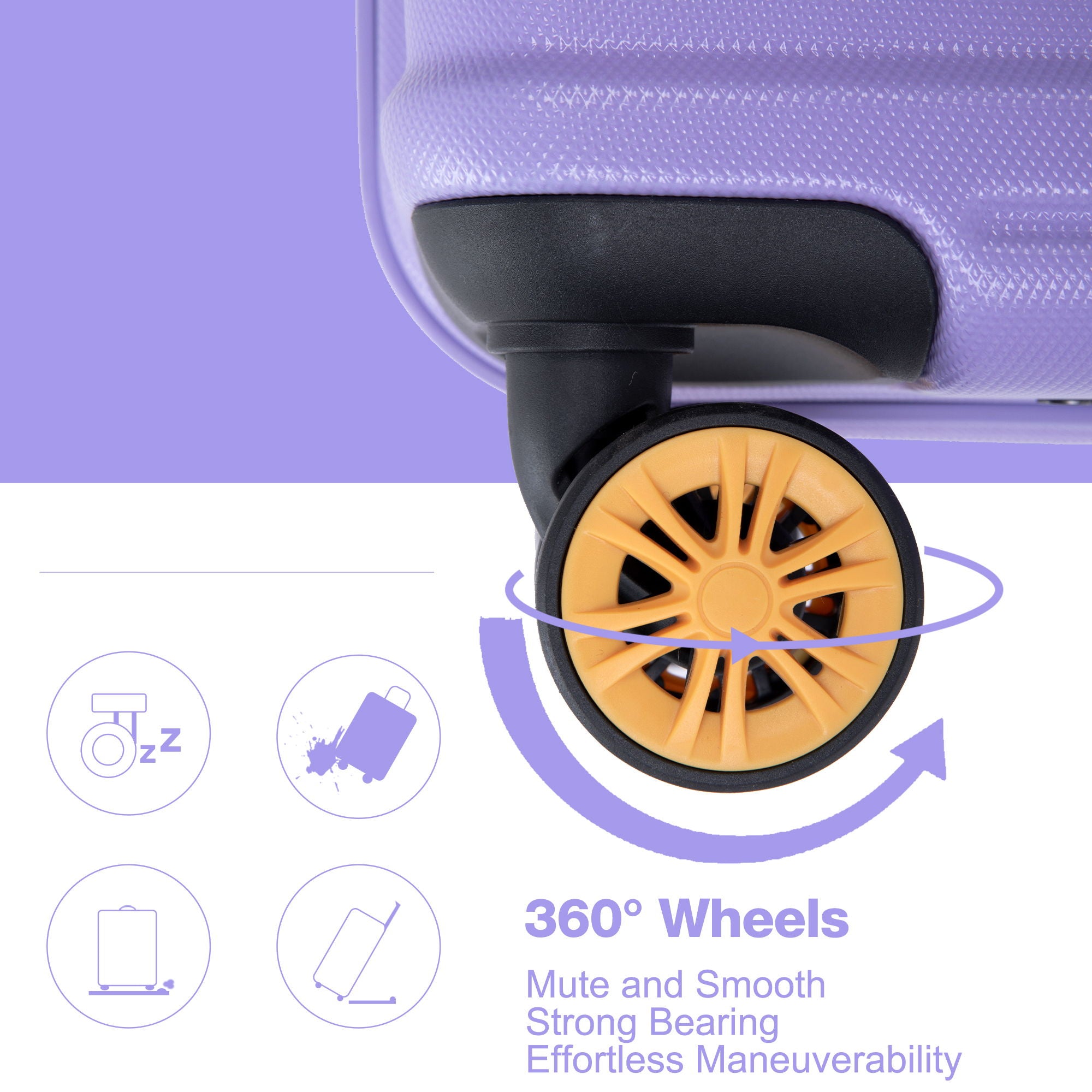 Carry On Luggage Suitcase With Tsa Approved With Wheels
