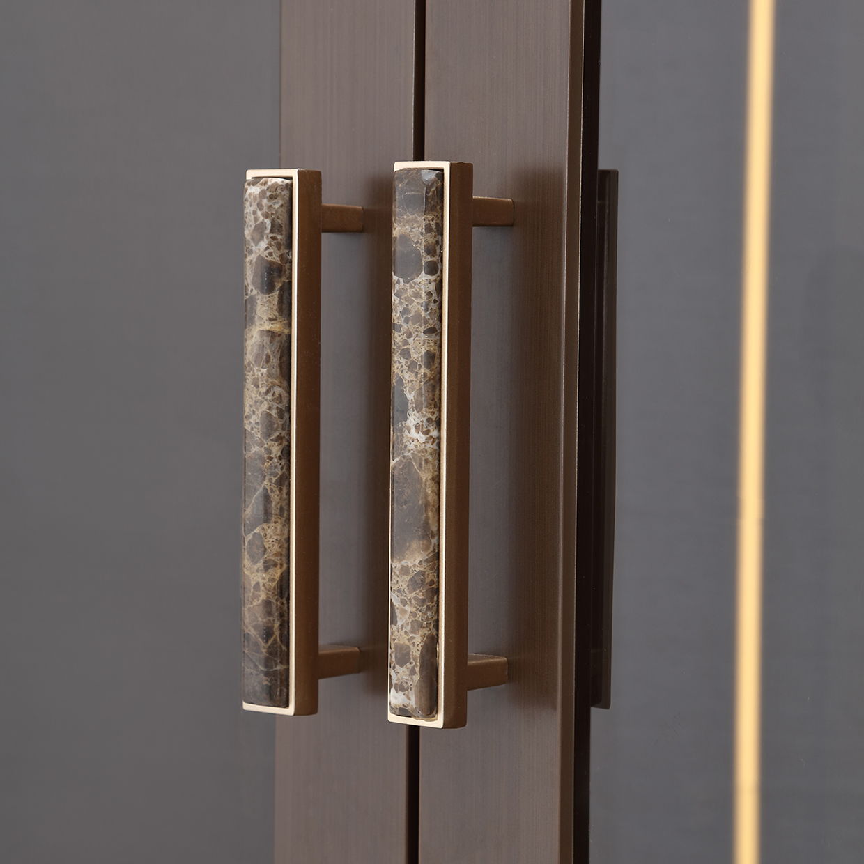 West Kensington - Display Cabinet - Medium Espresso - Best Buy Furniture