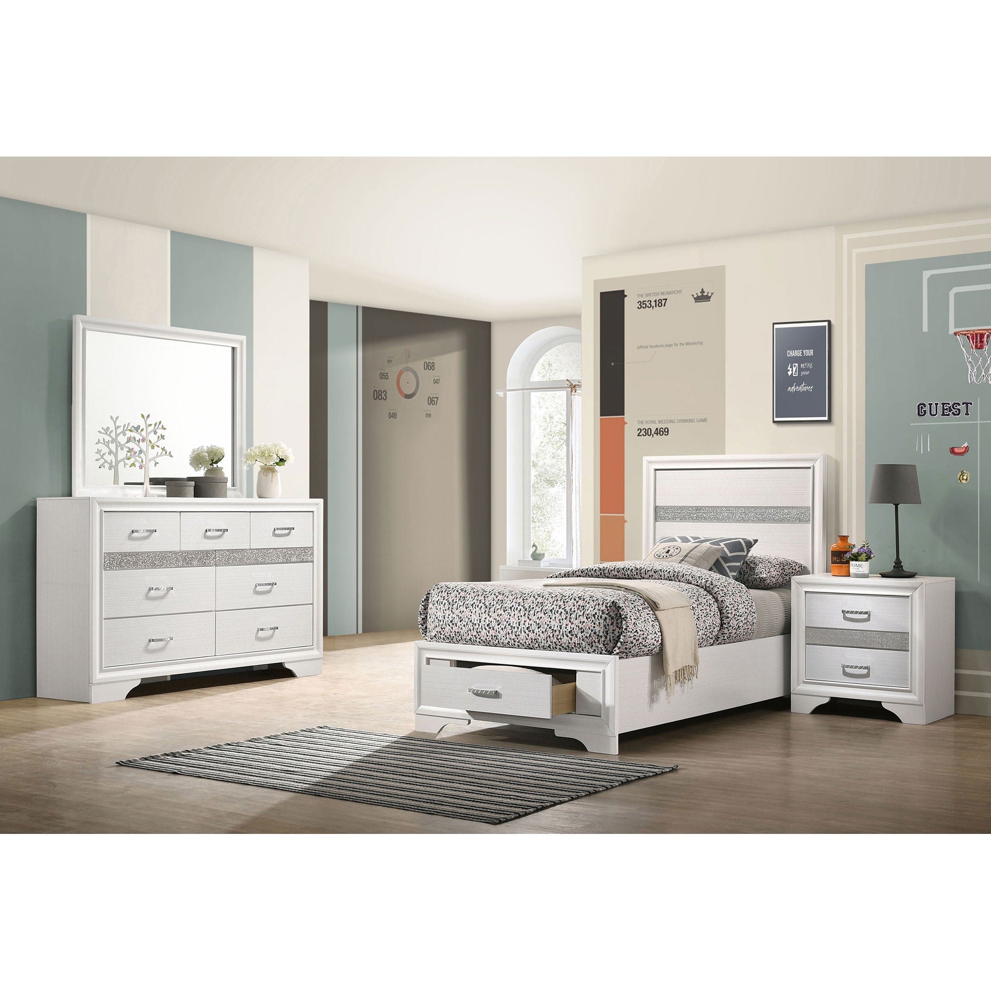 Annie - 4 Piece Bedroom Set