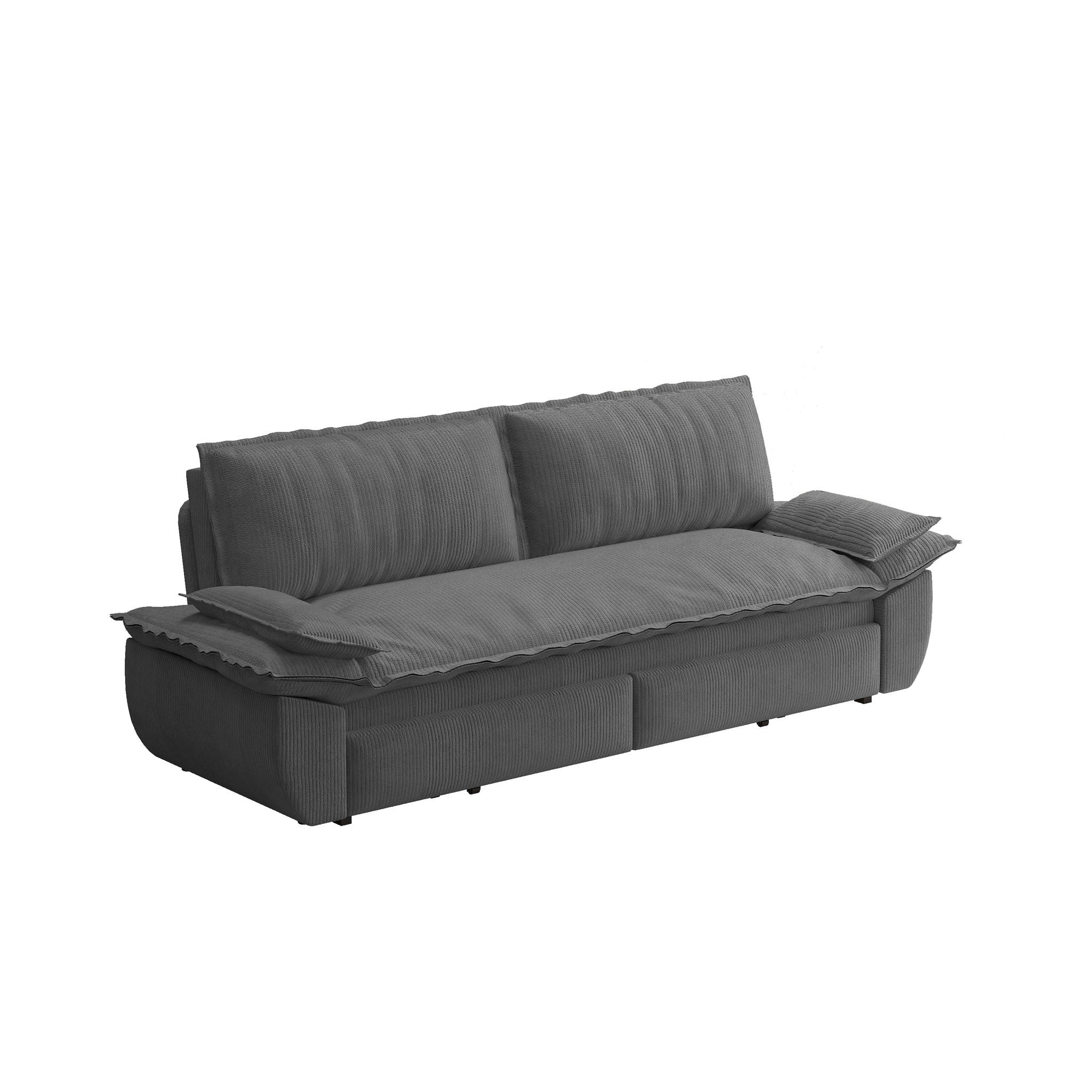 Queen Pull Out Bed, 3 In 1 Convertible Sleeper Sofa