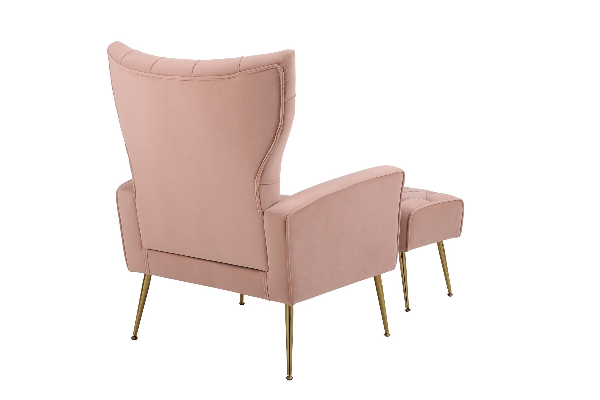 Accent Chair With Ottoman, Comfy Armchair For Living Room