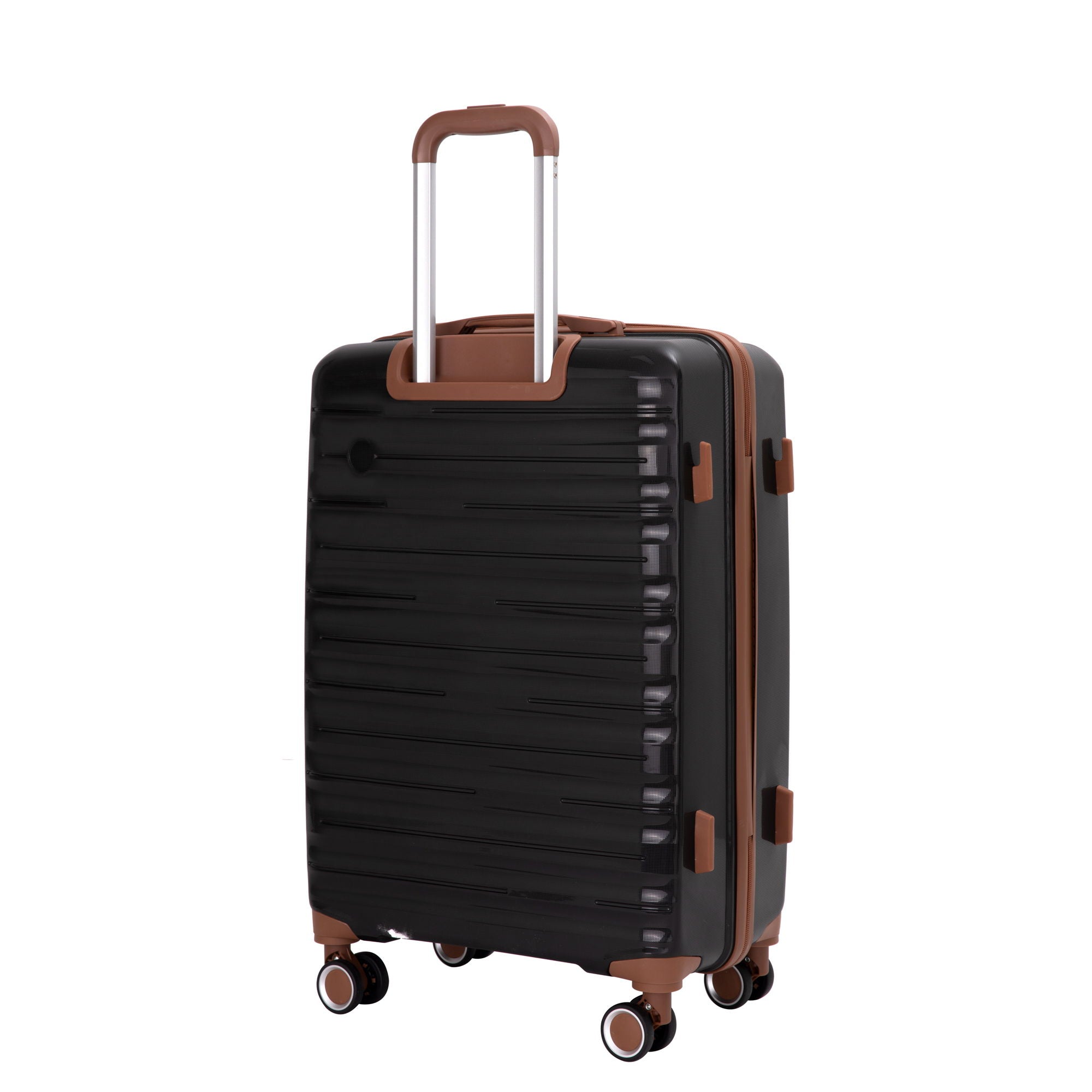 5 Piece Set Hardshell Carry On Luggage Set With Tsa Lock