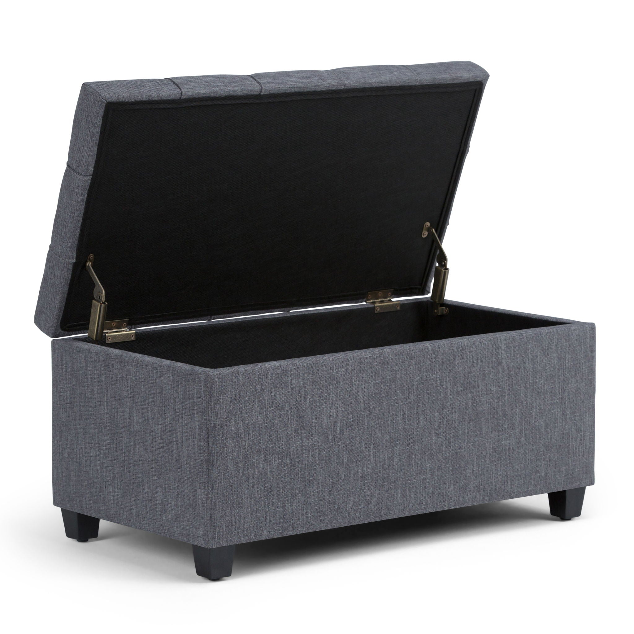 Sienna - Upholstered Storage Ottoman Bench - Best Buy Furniture