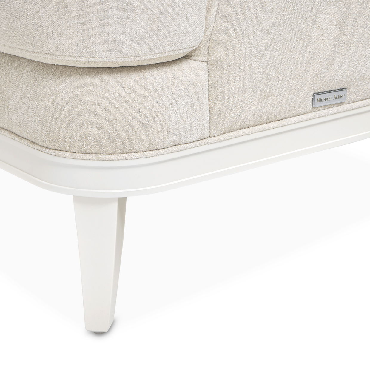 La Marisia - Chenille Matching Chair - Tranquil / Creamy Pearl