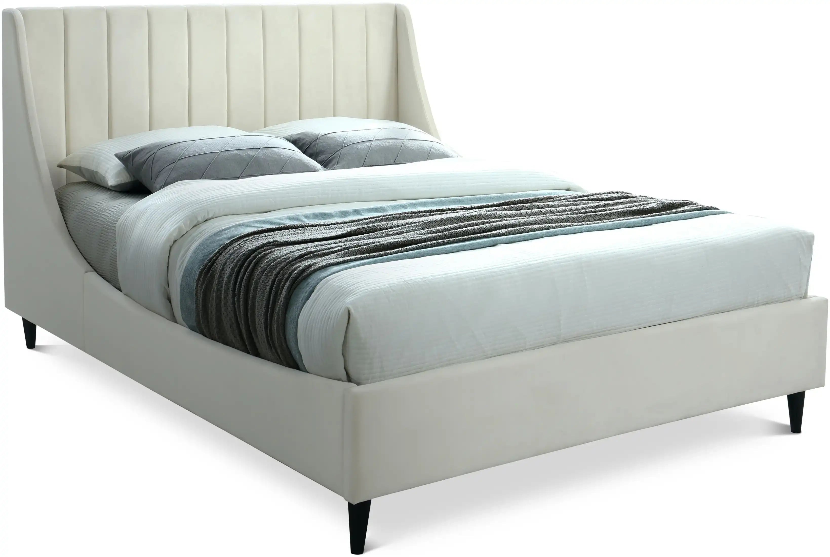 Eva - Velvet Bed